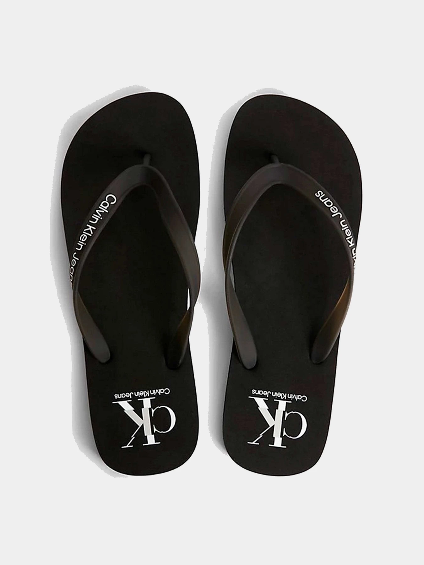 Шлёпанцы Calvin Klein модель YM0YM00656-BDS Шлёпанцы Calvin Klein модель YM0YM00656-BDS Фото