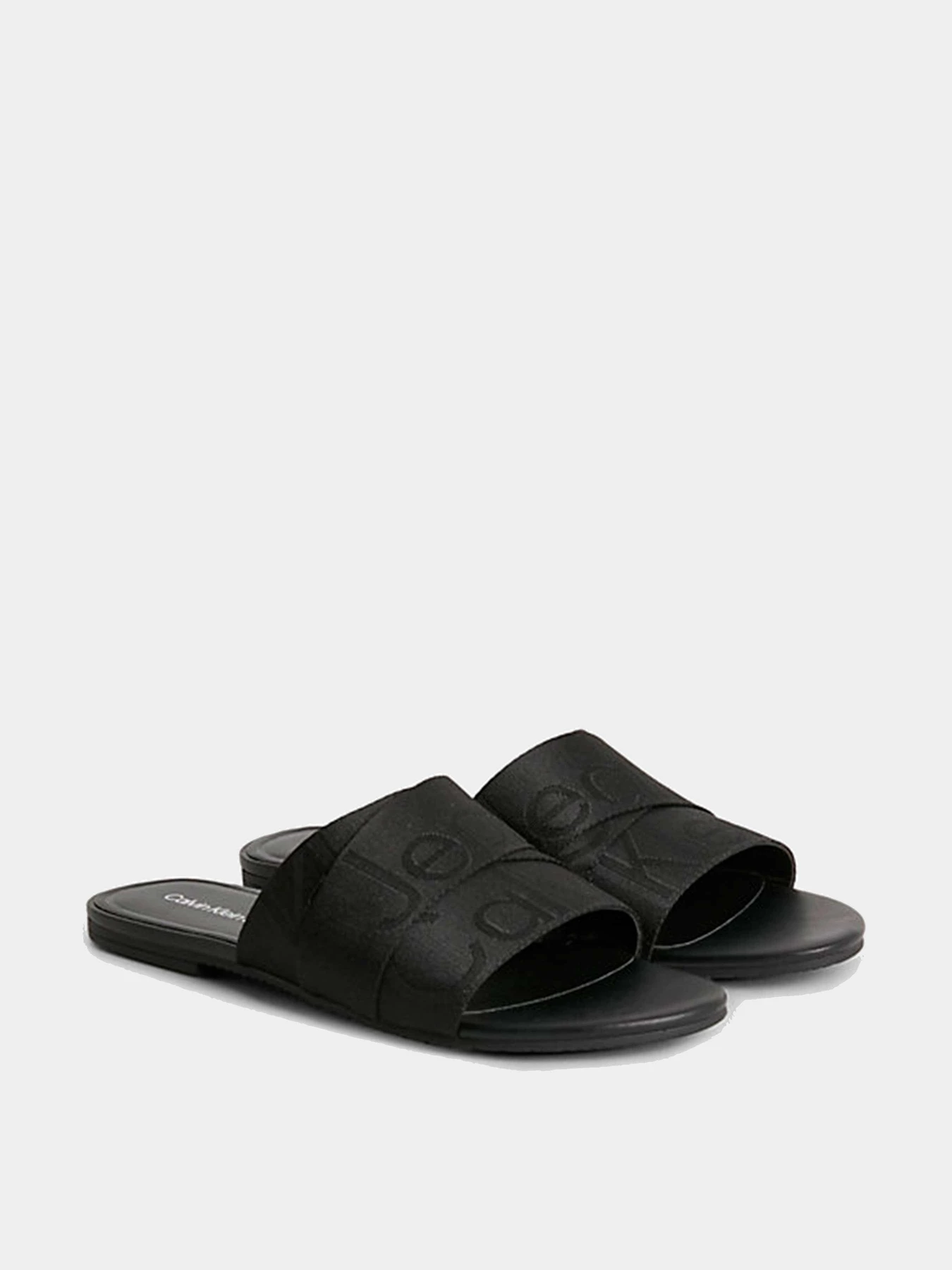 Шлёпанцы Calvin Klein модель YW0YW00955-BDS Шлёпанцы Calvin Klein модель YW0YW00955-BDS Фото