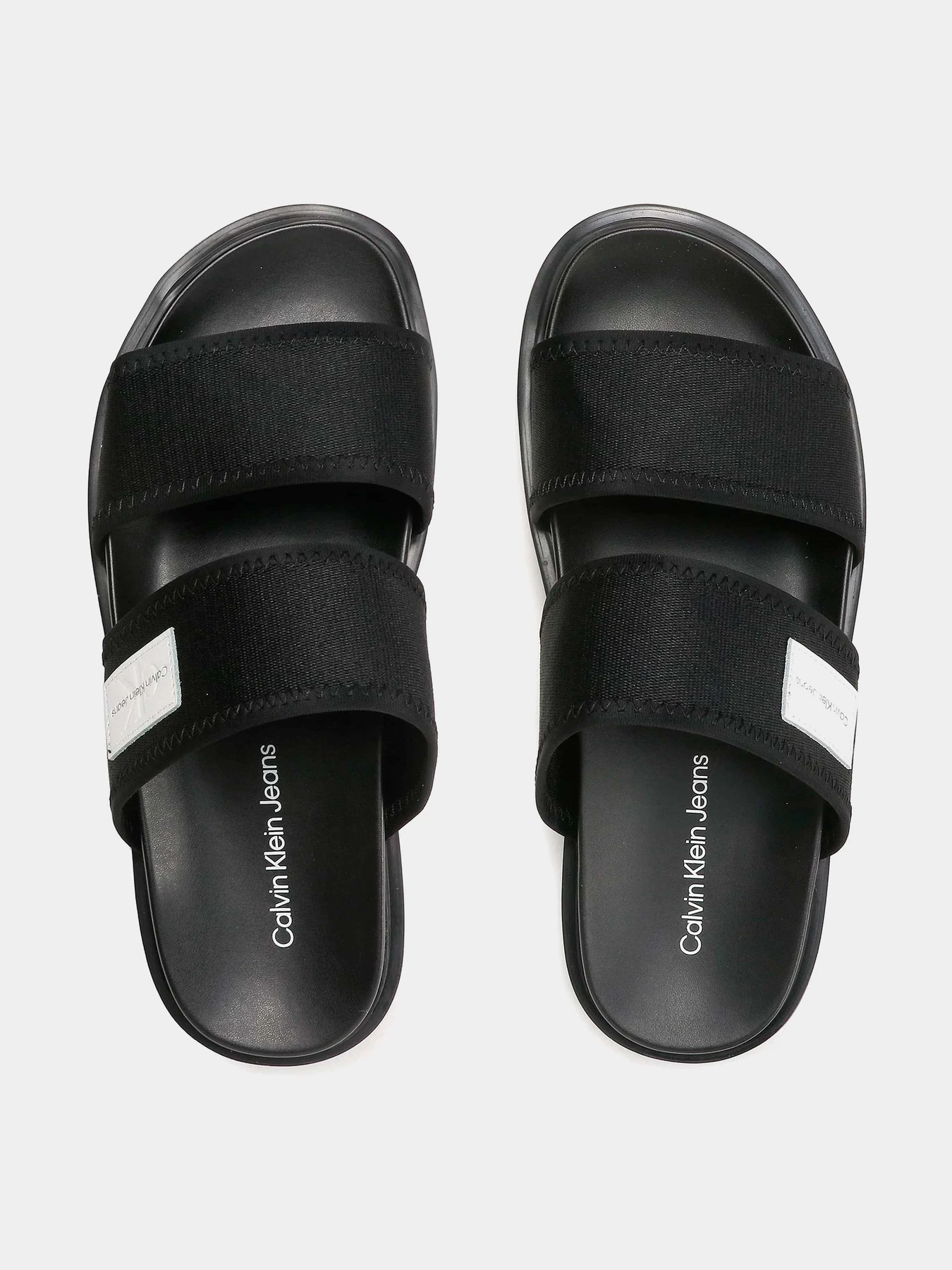 Шлёпанцы Calvin Klein модель YM0YM00642-BDS Шлёпанцы Calvin Klein модель YM0YM00642-BDS Фото