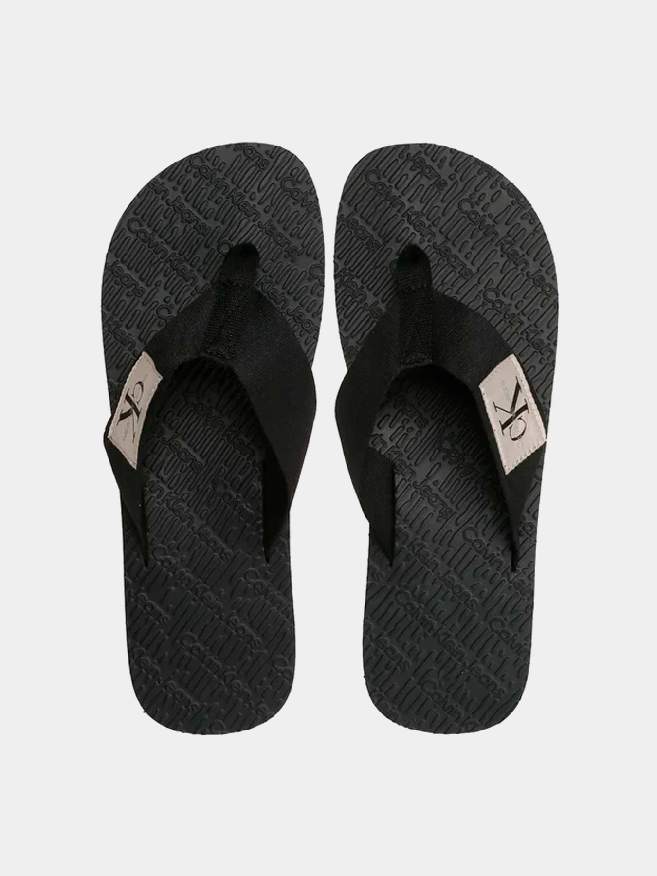 Шлёпанцы Calvin Klein модель YM0YM00732-BEH Шлёпанцы Calvin Klein модель YM0YM00732-BEH Фото