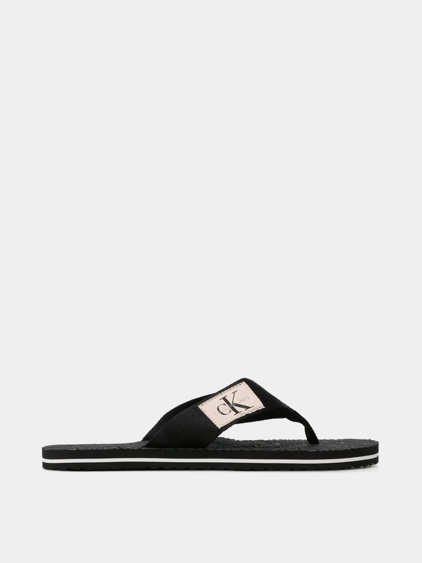 Шлёпанцы Calvin Klein модель YM0YM00732-BEH Шлёпанцы Calvin Klein модель YM0YM00732-BEH Фото