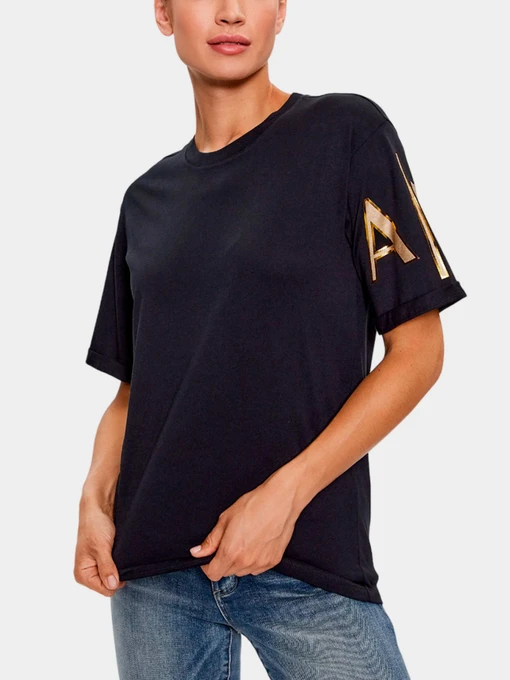 Футболкалар мен поло жейделер Armani Exchange үлгі 6RYT57-YJ8QZ-1200 Фото