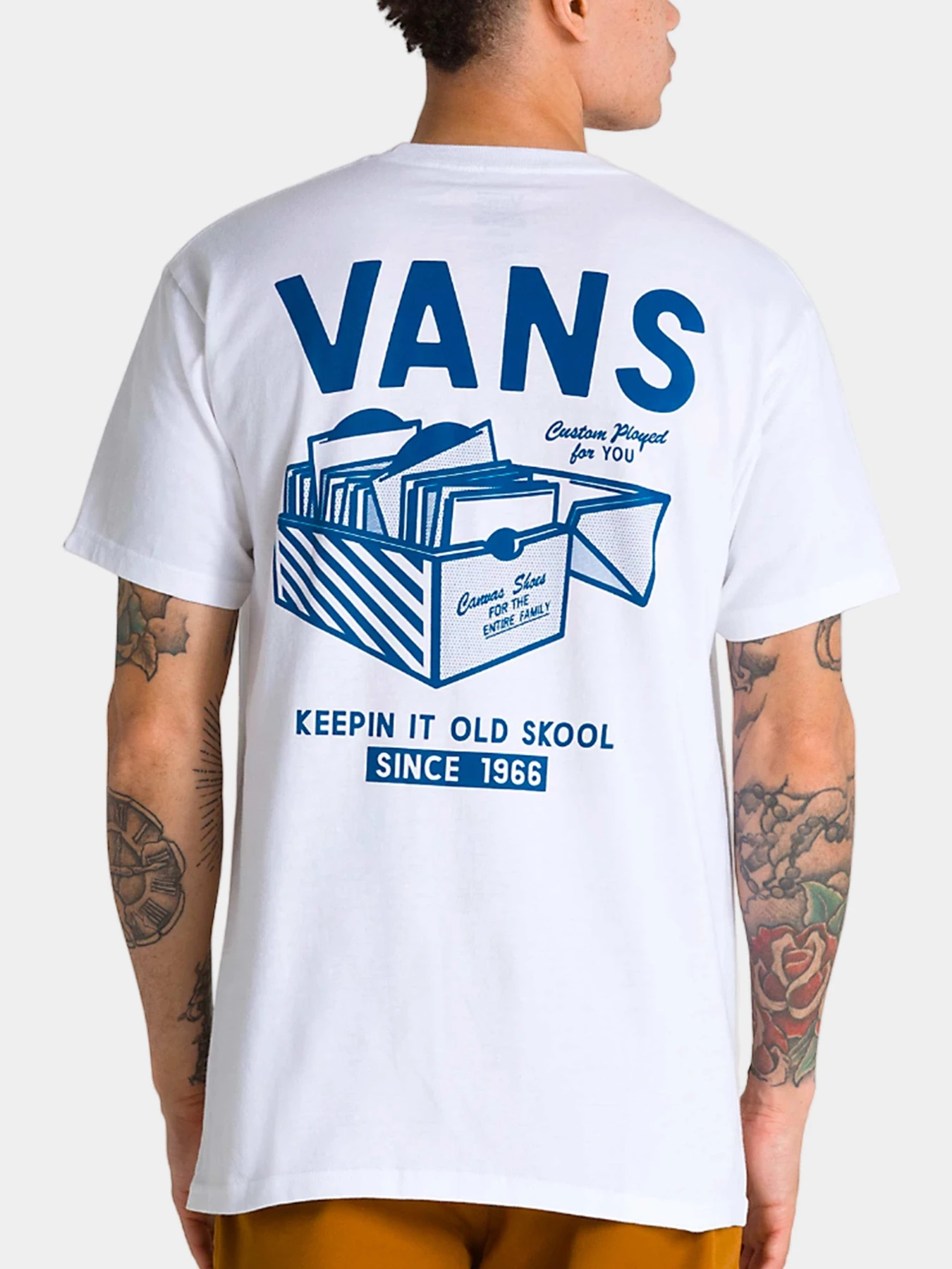 Футболки и поло Vans модель VN0008F0WHT1 Футболки и поло Vans модель VN0008F0WHT1 Фото