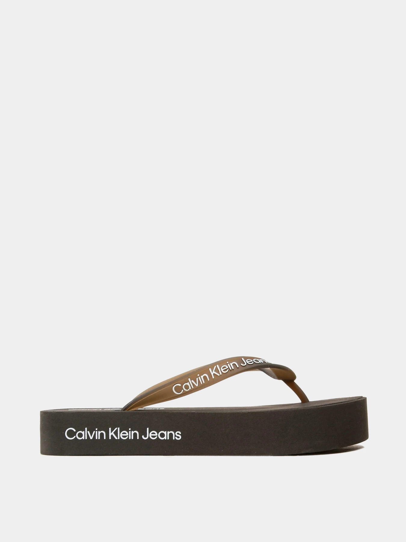 Шлёпанцы Calvin Klein модель YW0YW01092-BEH Шлёпанцы Calvin Klein модель YW0YW01092-BEH Фото