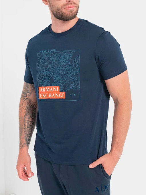 Футболкалар мен поло жейделер Armani Exchange үлгі 6RZTAH-ZJA5Z-25DX Фото