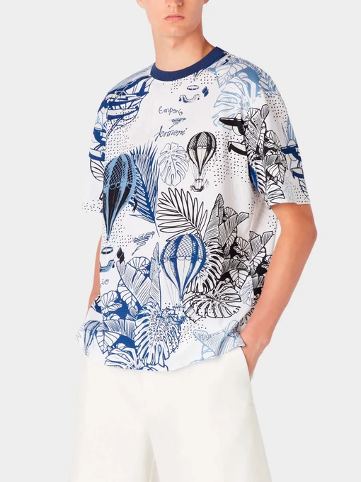 Футболкалар мен поло жейделер Emporio Armani үлгі 6R1T8P-1J7EZ-F116 Фото