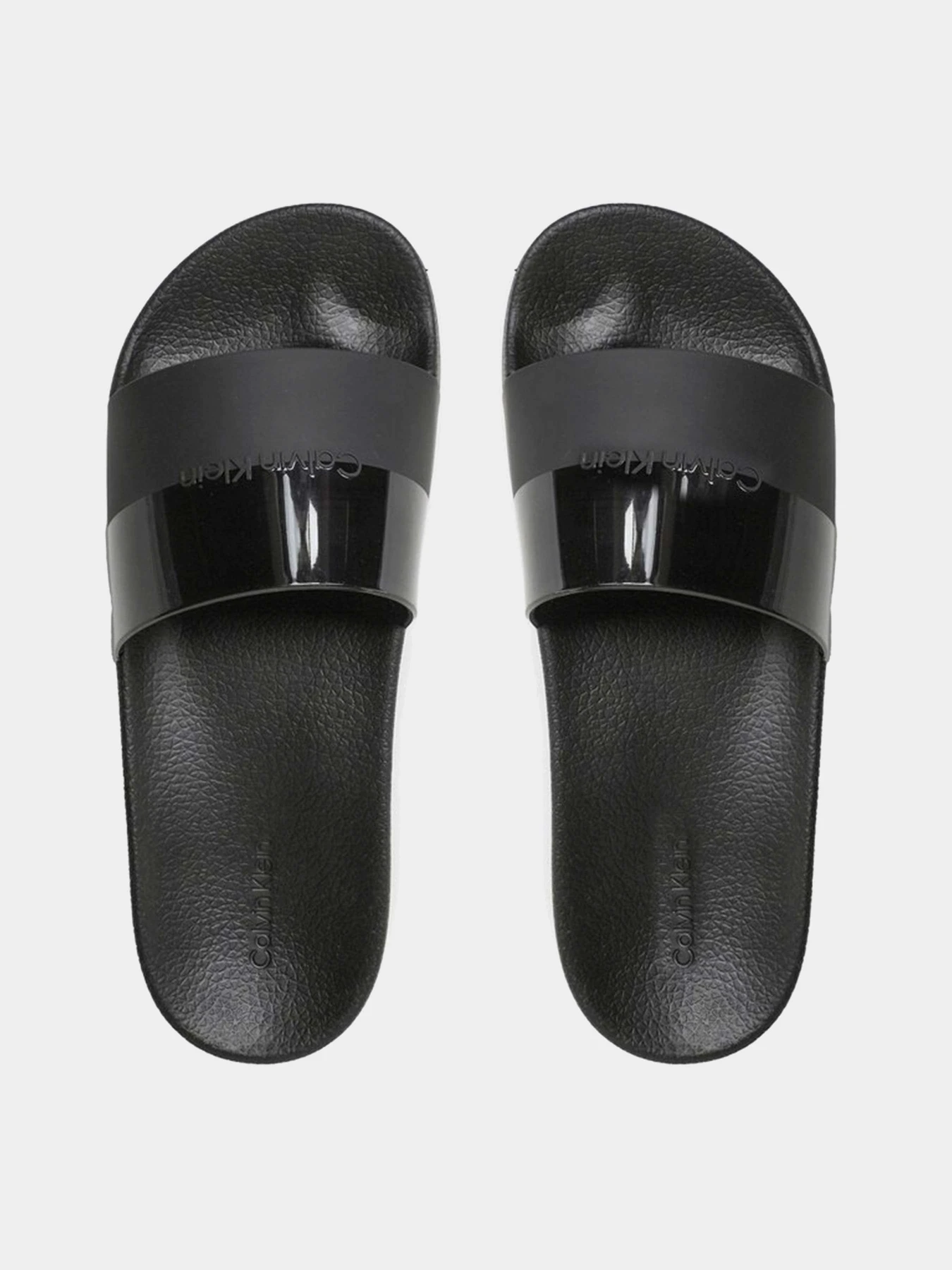 Шлёпанцы Calvin Klein модель HW0HW01783-BEH Шлёпанцы Calvin Klein модель HW0HW01783-BEH Фото