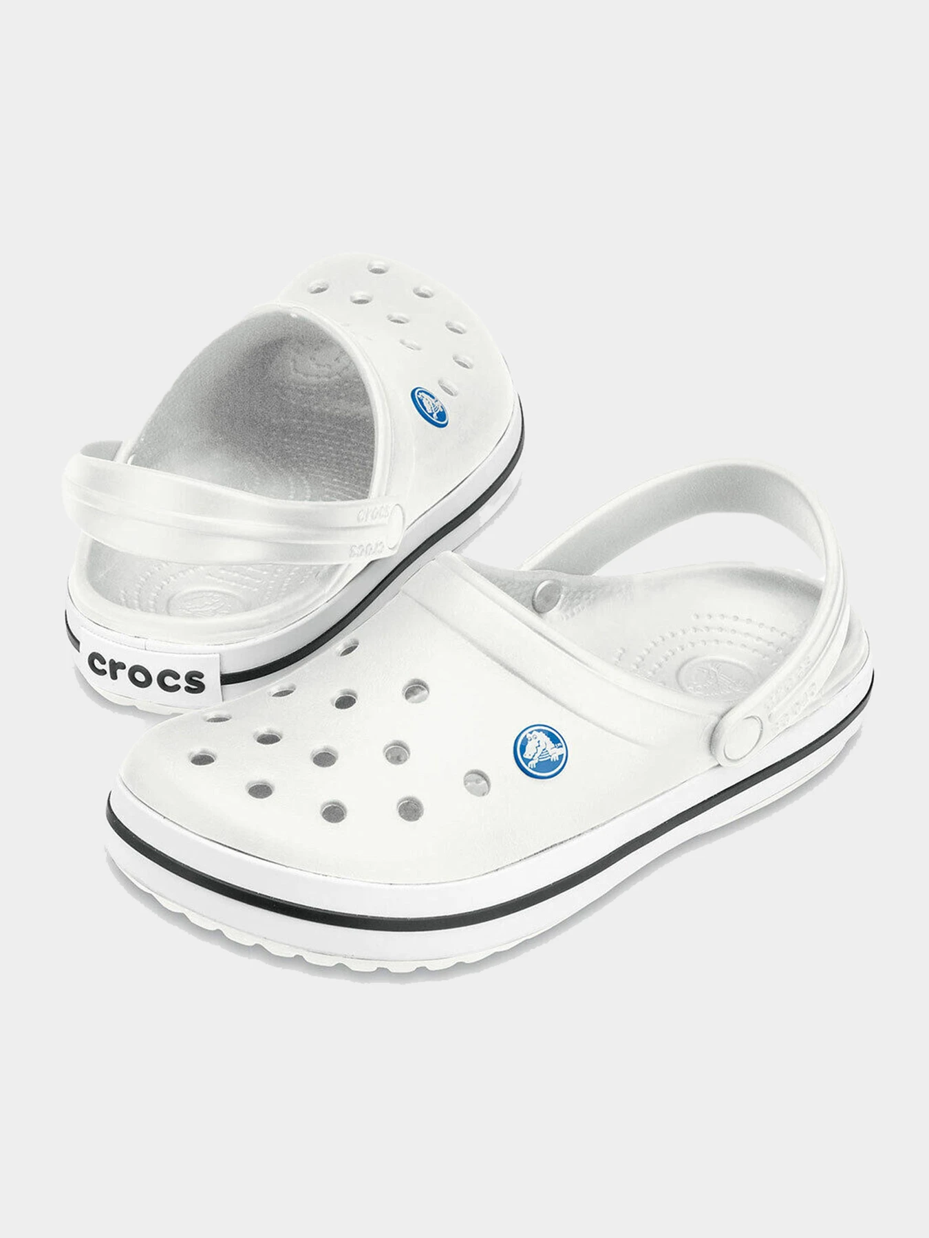 Шлёпанцы Crocs модель 11016-100 Шлёпанцы Crocs модель 11016-100 Фото