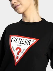 Худи и свитшоты GUESS модель W2YQ16-KBA10-JBLK Фото