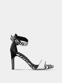 Сандалии Marco Tozzi модель 28357-24-087 BLACK/ZEBRA Фото