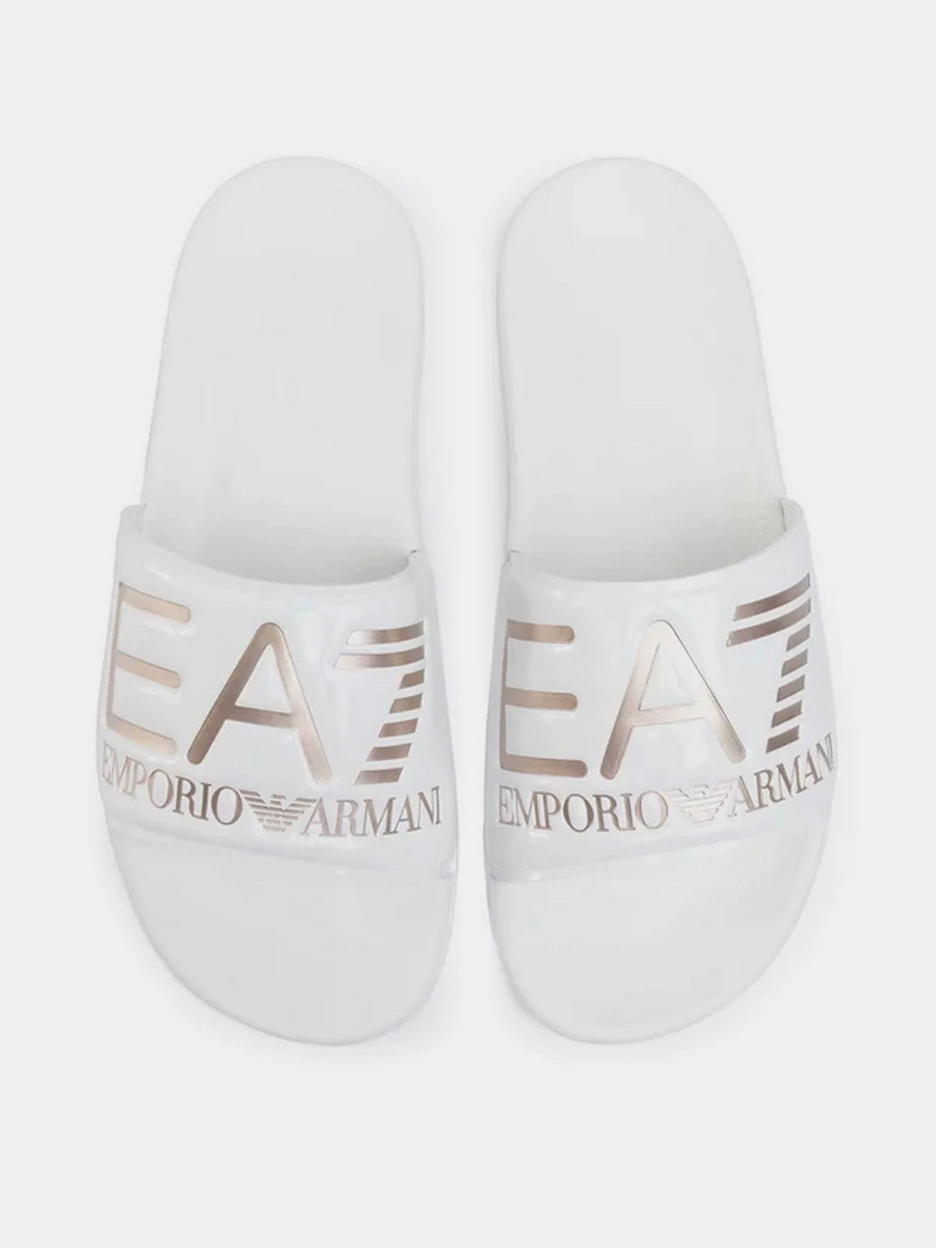 Шлёпанцы EA7 модель XCP001-XCC22-M632 Фото