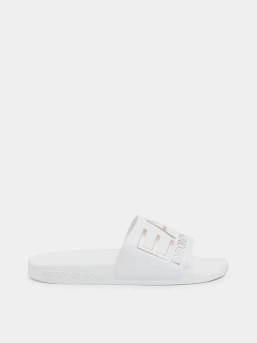 Шлёпанцы EA7 модель XCP001-XCC22-M632 Фото