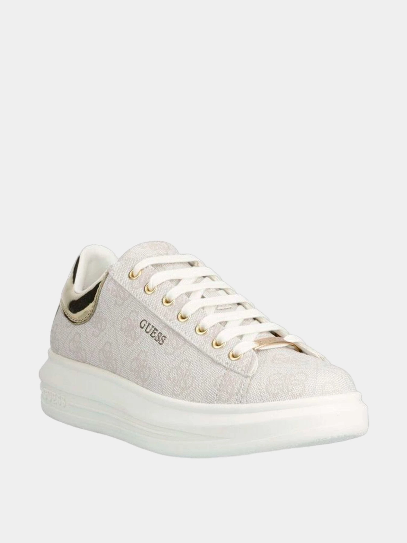 Кроссовки GUESS модель FL7VIB-FAL12-IVOPL Кроссовки GUESS модель FL7VIB-FAL12-IVOPL Фото