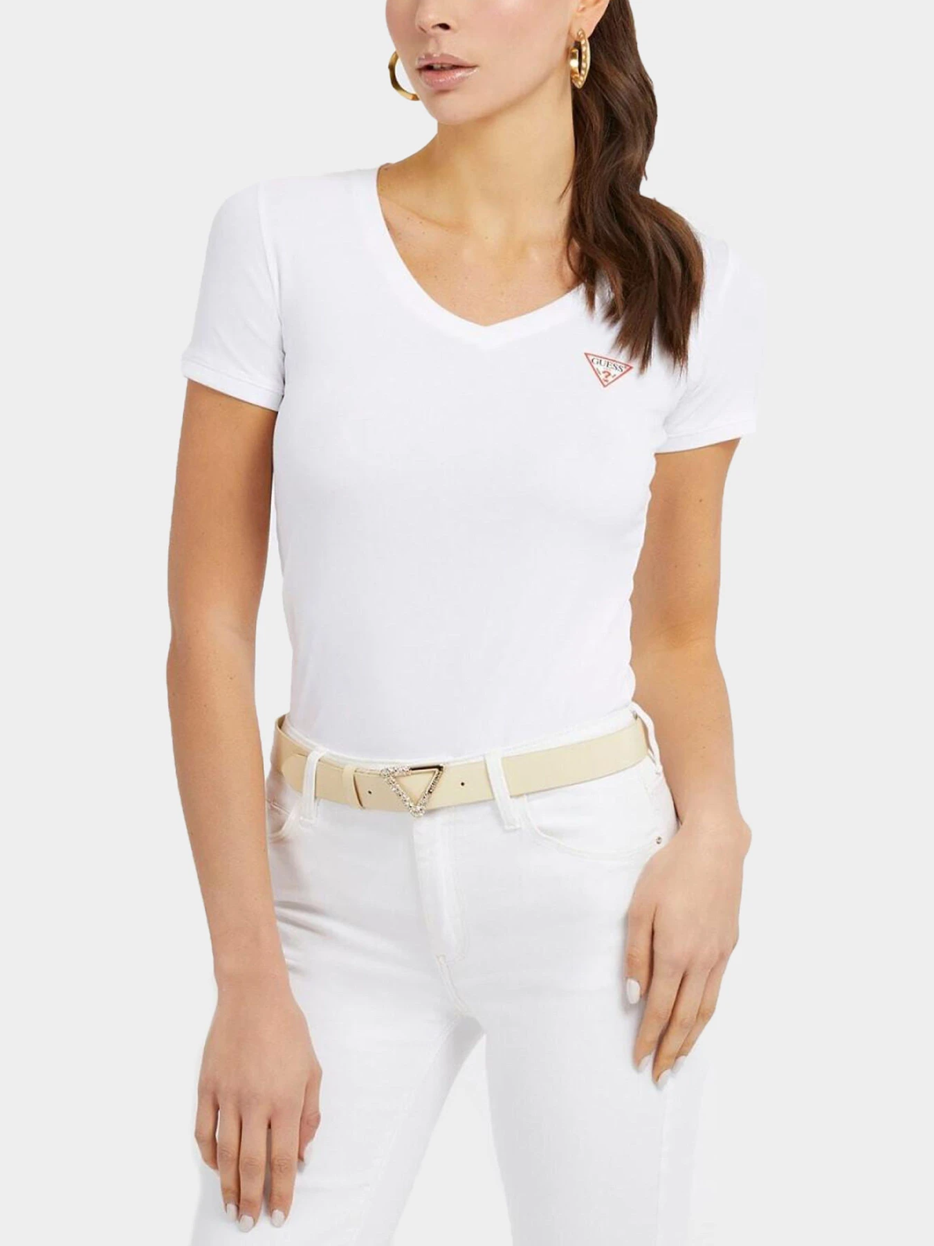 Футболки и поло GUESS модель W2YI45-J1314-G011 Футболки и поло GUESS модель W2YI45-J1314-G011 Фото