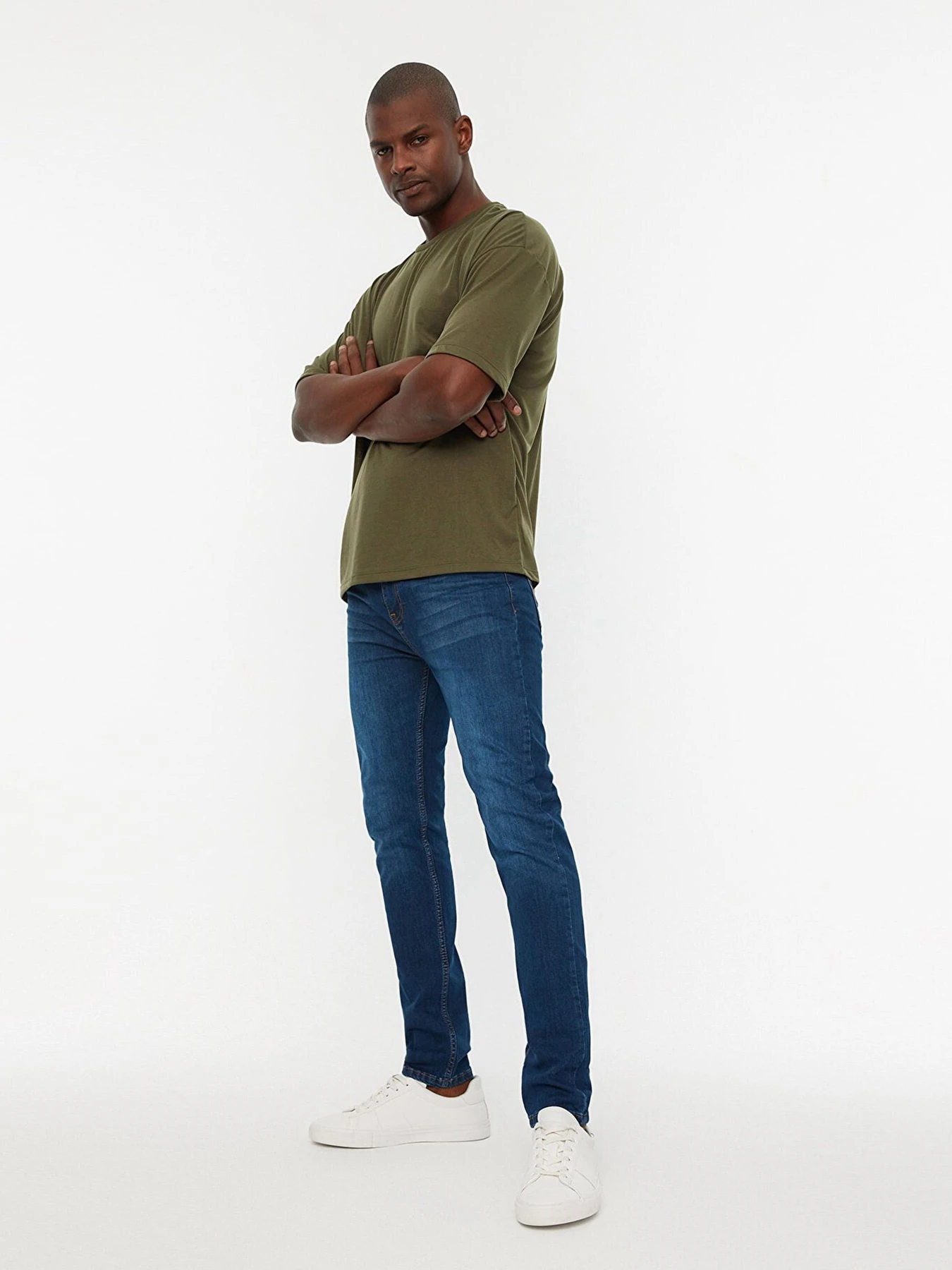 Джинсы Trendyol модель TMNSS21JE0209/Indigo Фото