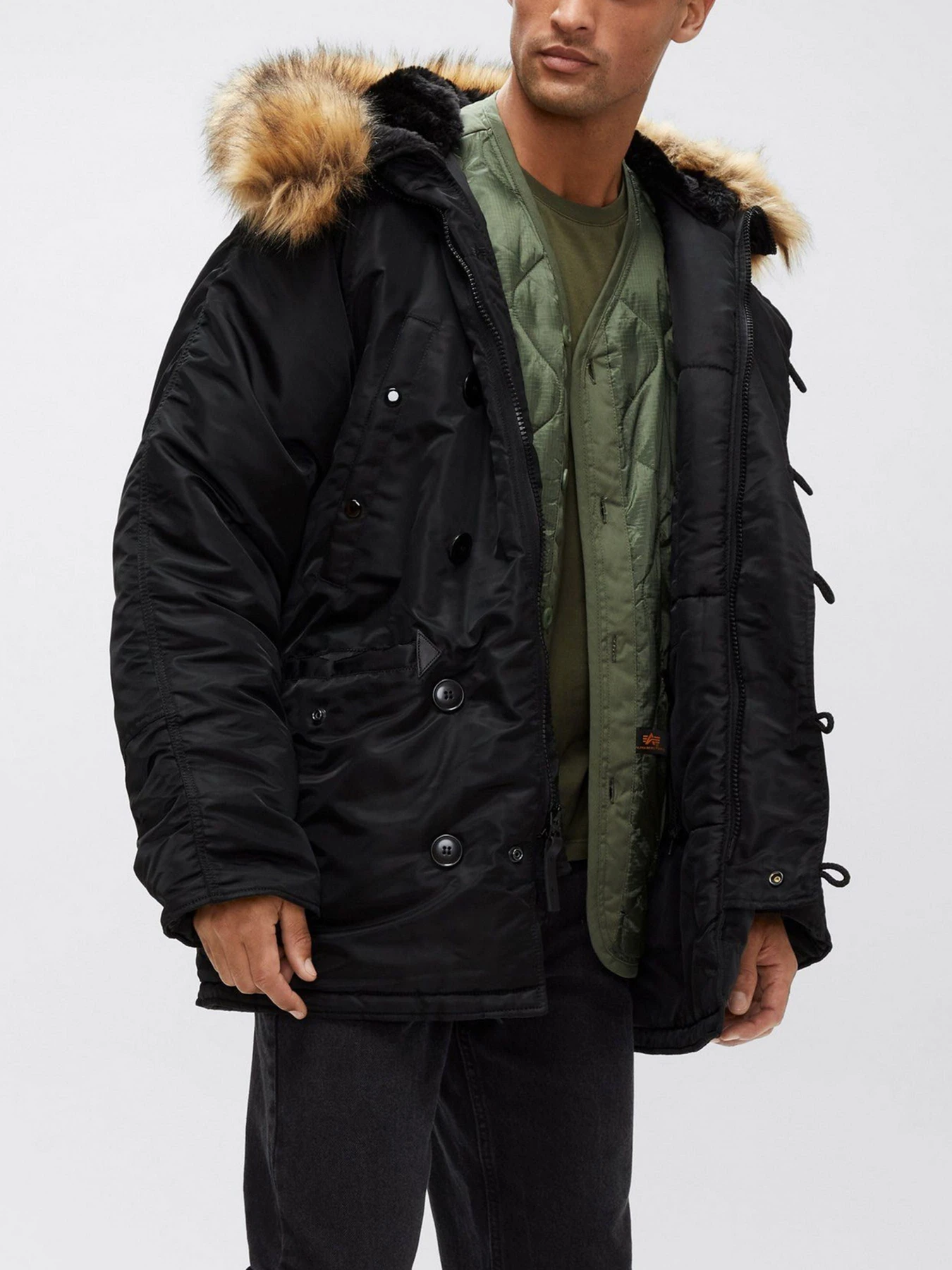 Куртки и дубленки Alpha Industries модель MJN31000C1_001 Фото