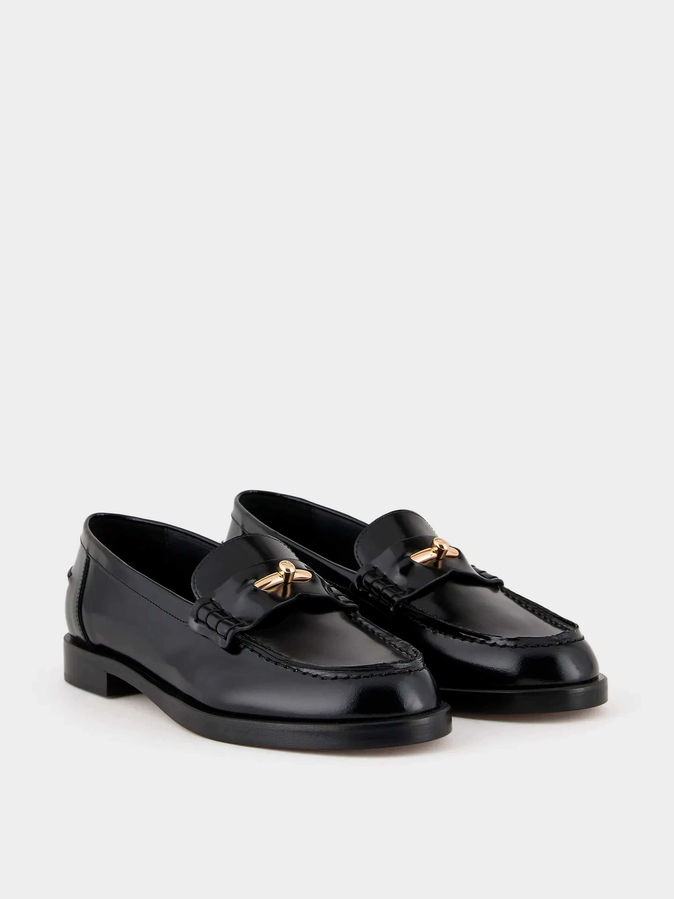Туфли и лоферы Emporio Armani модель X3A101-XF328-K001 Фото