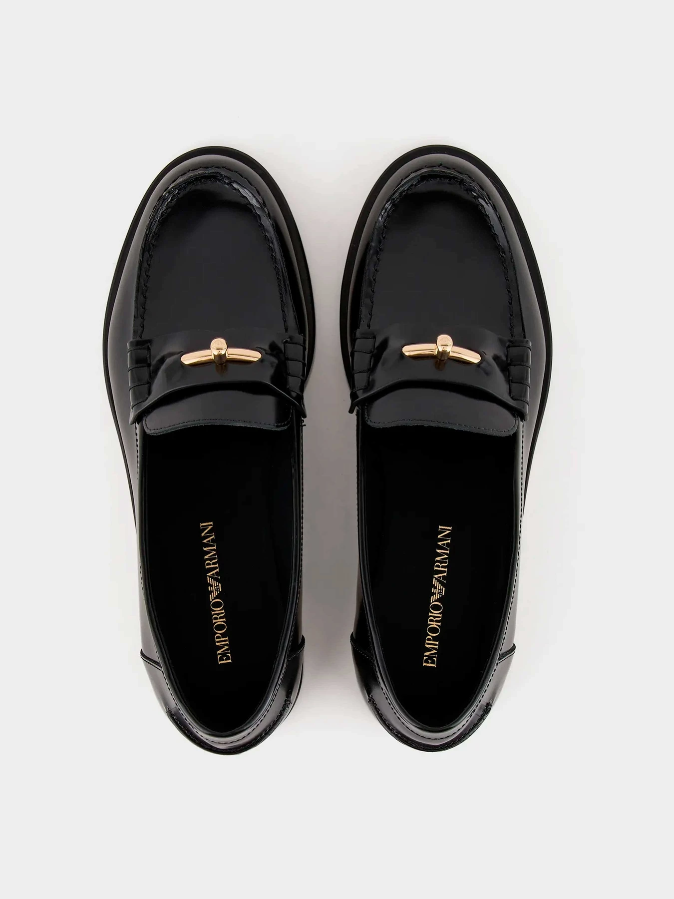 Туфли и лоферы Emporio Armani модель X3A101-XF328-K001 Фото