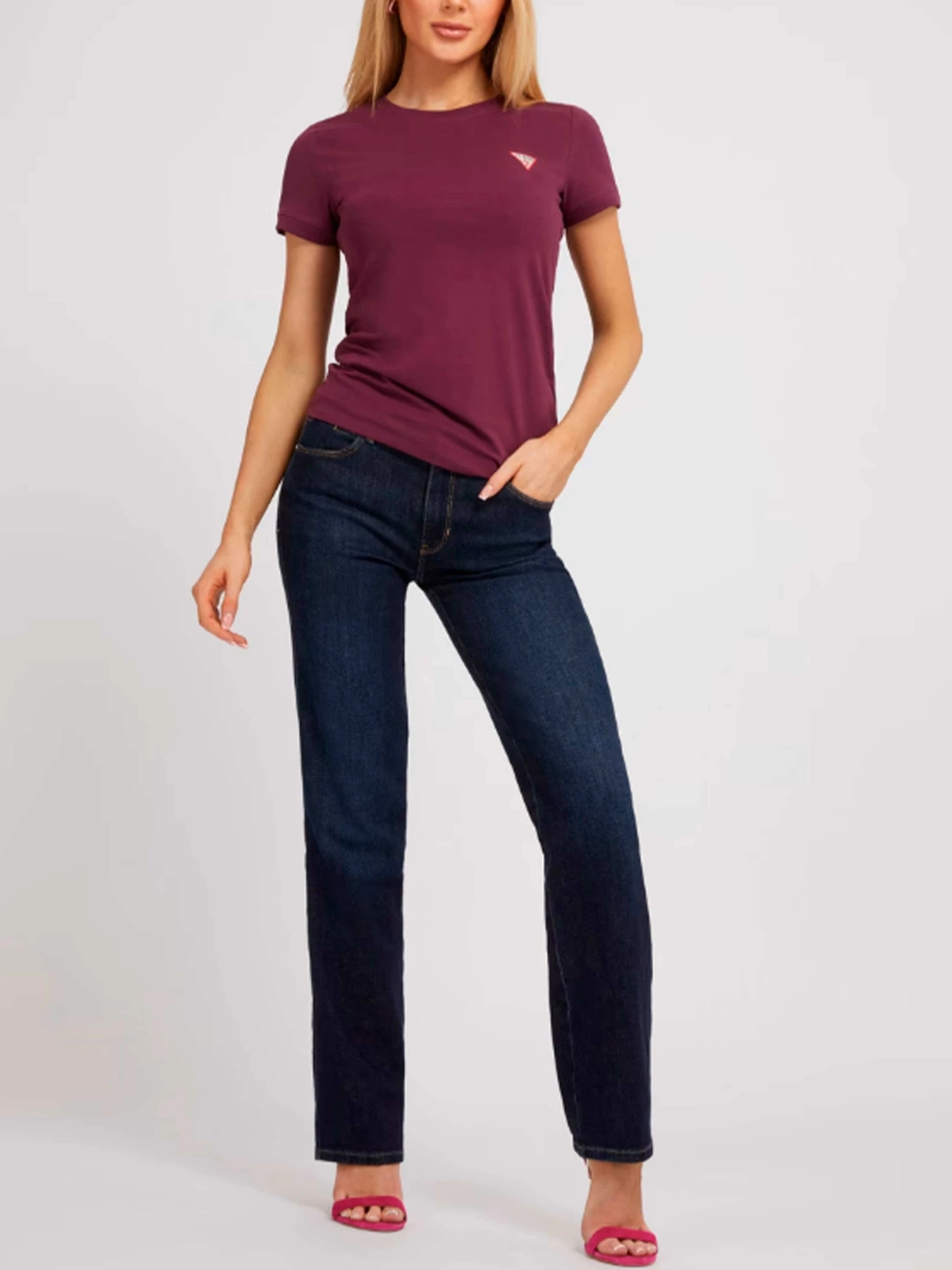 Футболки и поло GUESS модель W2YI44-J1314-G4A1 Фото