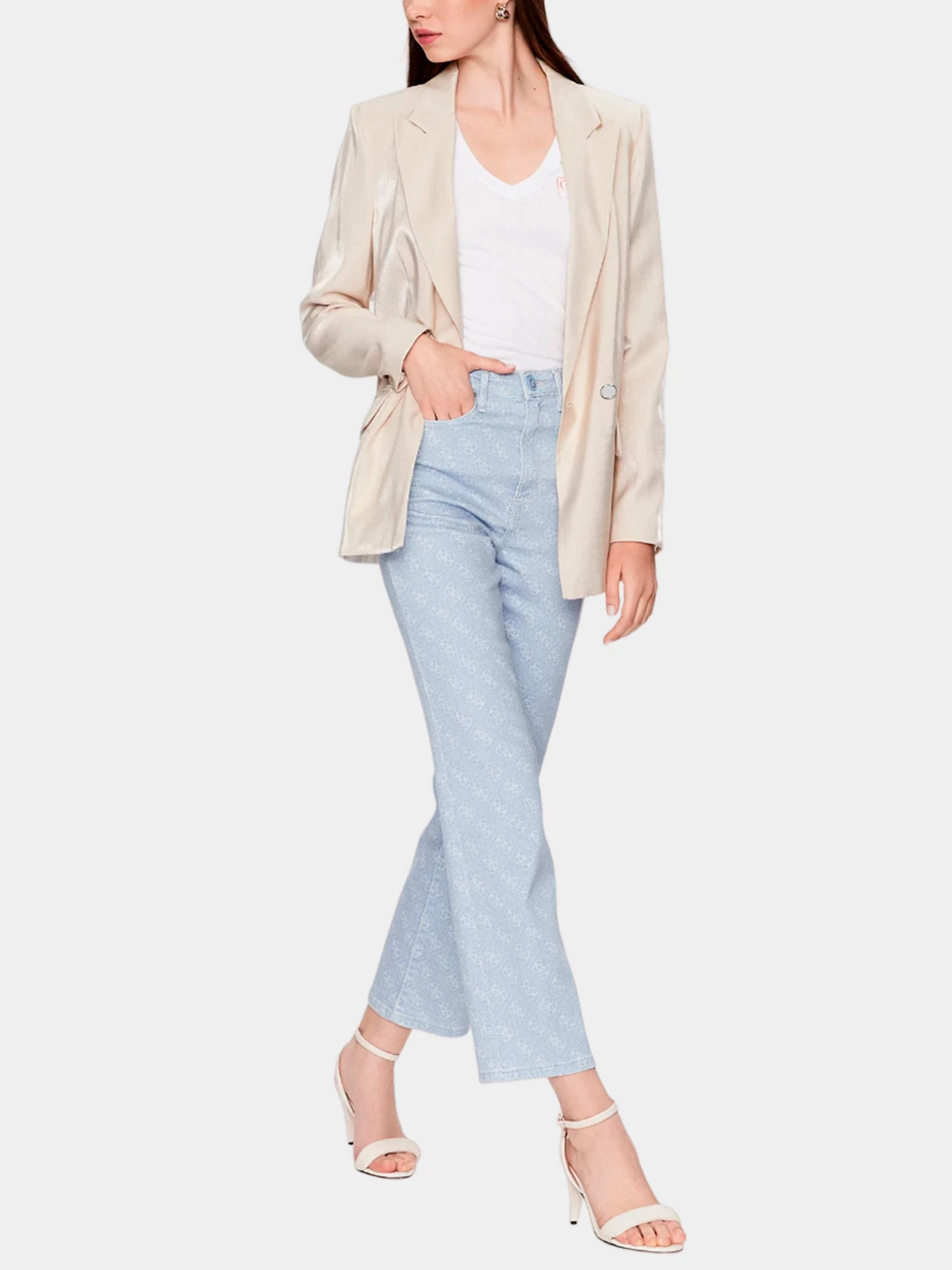 Футболки и поло GUESS модель W3YI38-J1314-G011 Футболки и поло GUESS модель W3YI38-J1314-G011 Фото