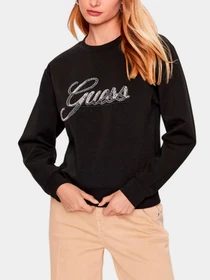 Худи и свитшоты GUESS модель W3YQ03-KB932-JBLK Фото