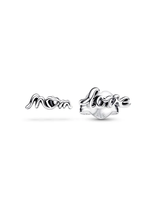 Серьги-гвоздики PANDORA Moments модель 292669C00 Фото