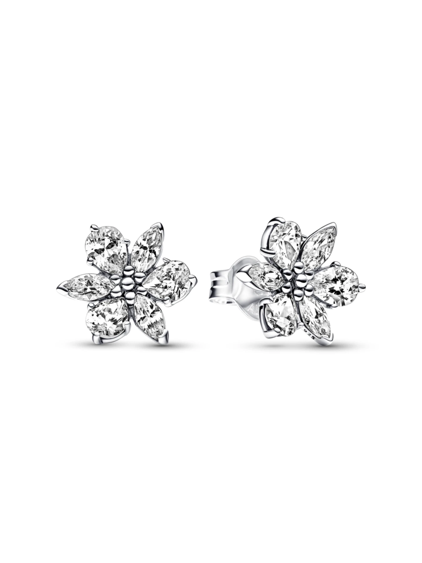 Серьги-гвоздики PANDORA Moments модель 292633C01 Фото