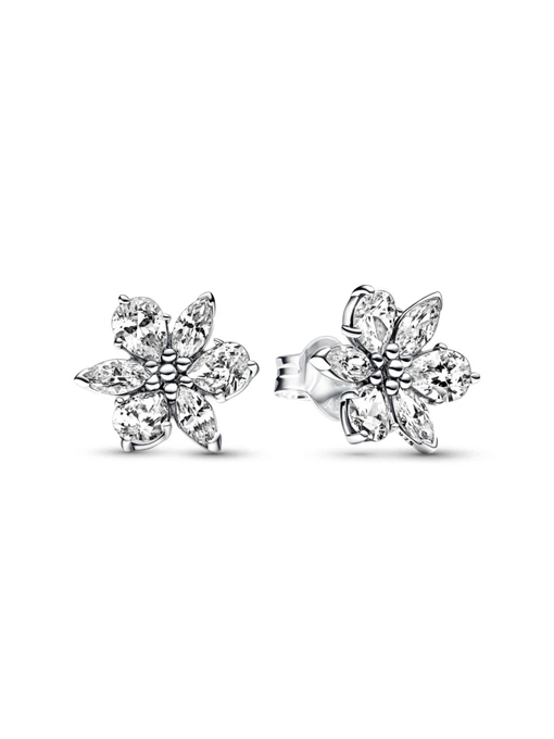 Серьги-гвоздики PANDORA Moments модель 292633C01 Фото