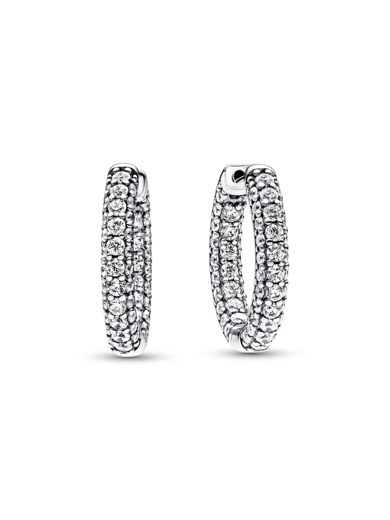 Серьги-подвески PANDORA Moments модель 292624C01 Фото
