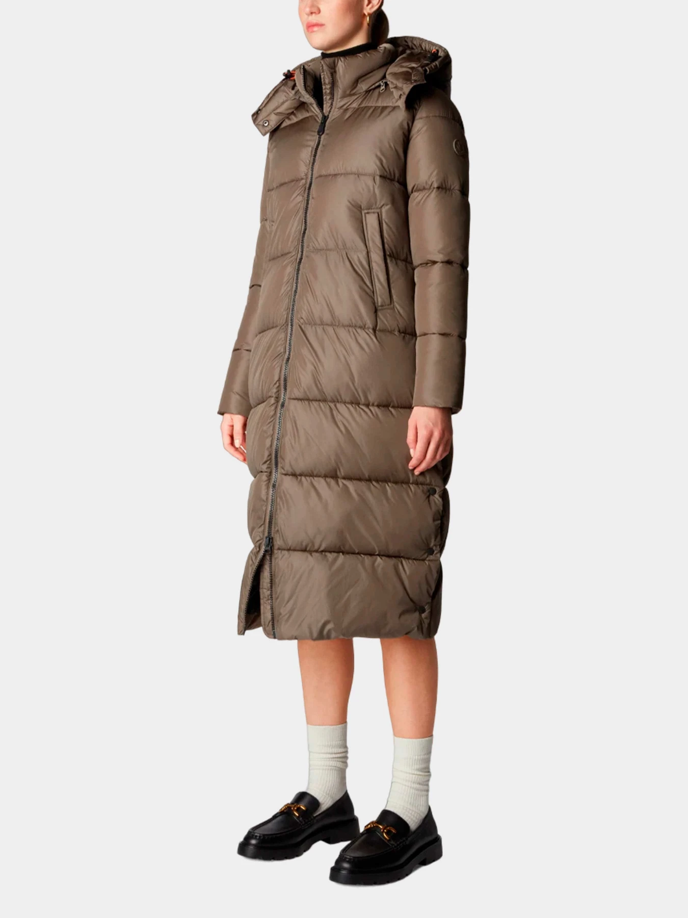 Куртки и дубленки Save the duck модель D40270W-MEGA17-40023-MUD GREY Куртки и дубленки Save the duck модель D40270W-MEGA17-40023-MUD GREY Фото