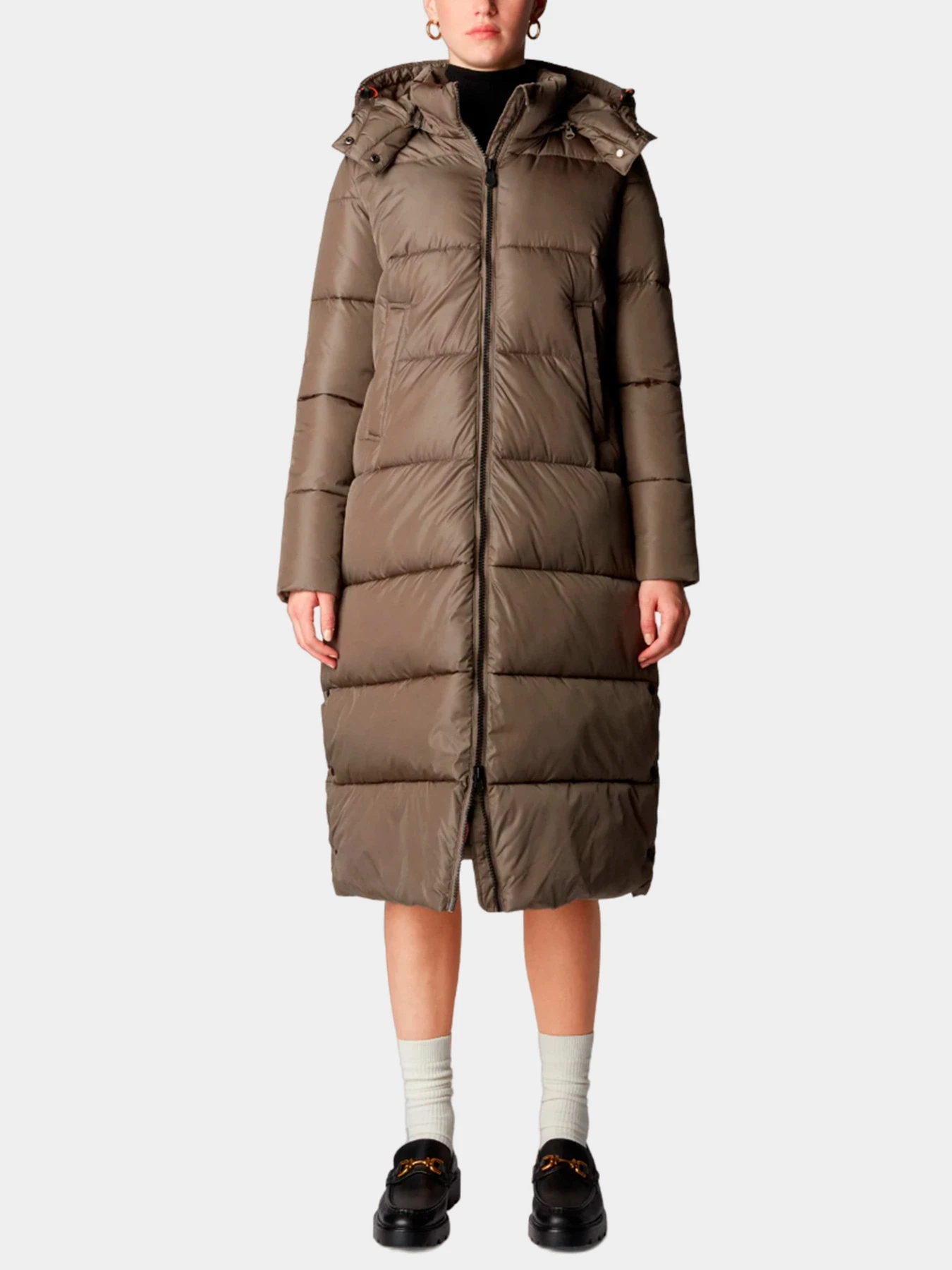 Куртки и дубленки Save the duck модель D40270W-MEGA17-40023-MUD GREY Куртки и дубленки Save the duck модель D40270W-MEGA17-40023-MUD GREY Фото