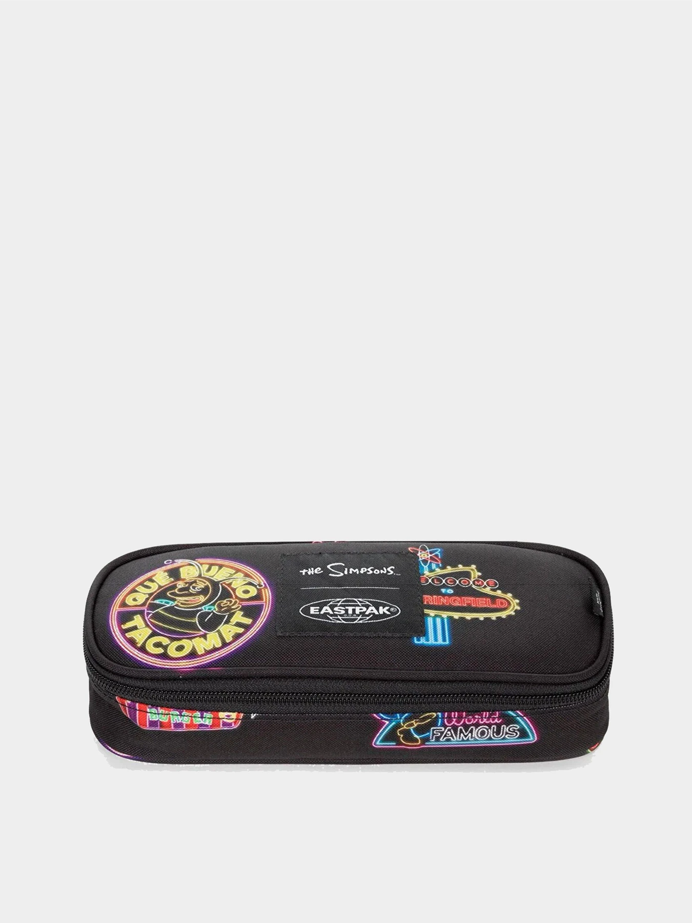 OVAL SINGLE Simpsons Neon Print EastPak модель EK0007178D31 OVAL SINGLE Simpsons Neon Print EastPak модель EK0007178D31 Фото