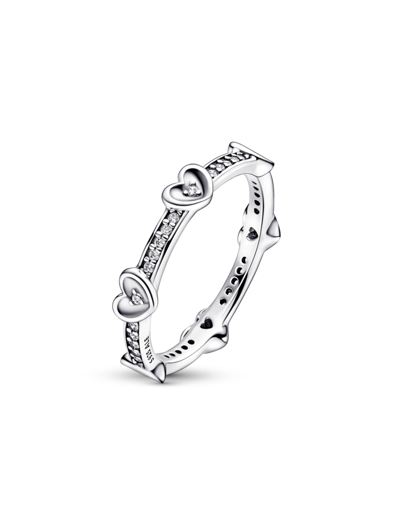 Кольца PANDORA Moments модель 192496C01 Кольца PANDORA Moments модель 192496C01 Фото