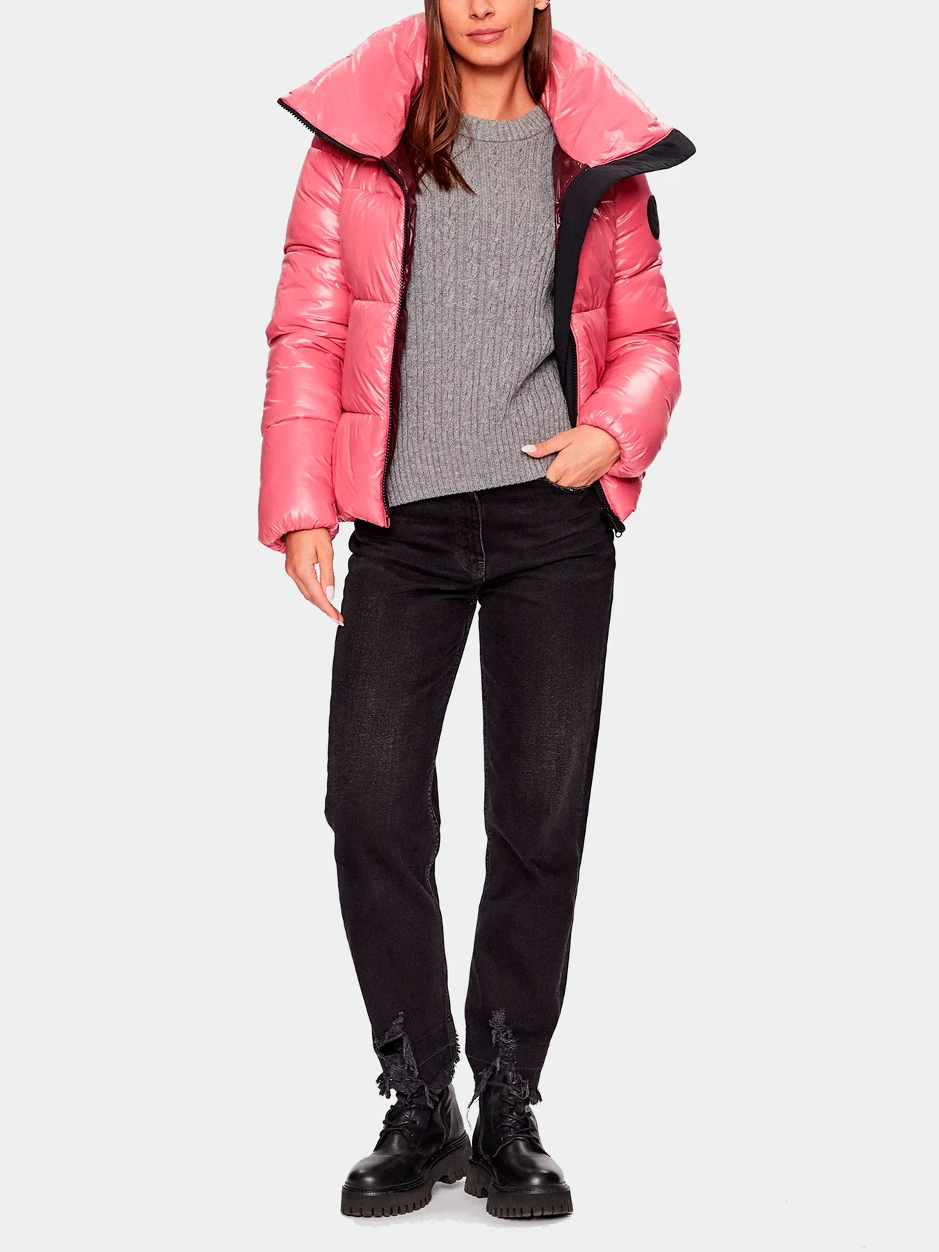 Куртки и дубленки Save the duck модель D39370W-LUCK17-80036-BLOOM PINK Куртки и дубленки Save the duck модель D39370W-LUCK17-80036-BLOOM PINK Фото