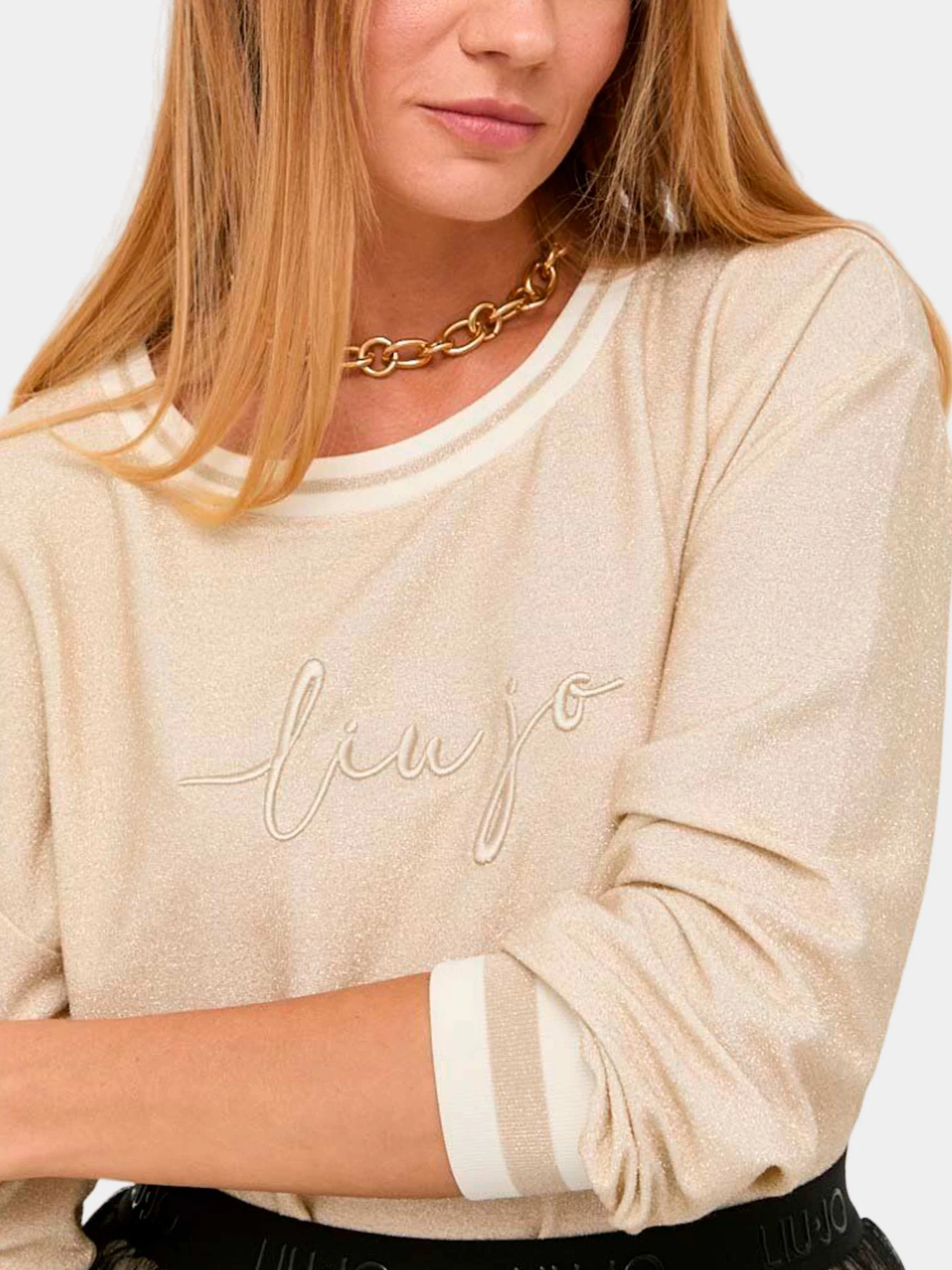 Худи и свитшоты Liu Jo модель TF3179 J4537 A7280 Худи и свитшоты Liu Jo модель TF3179 J4537 A7280 Фото