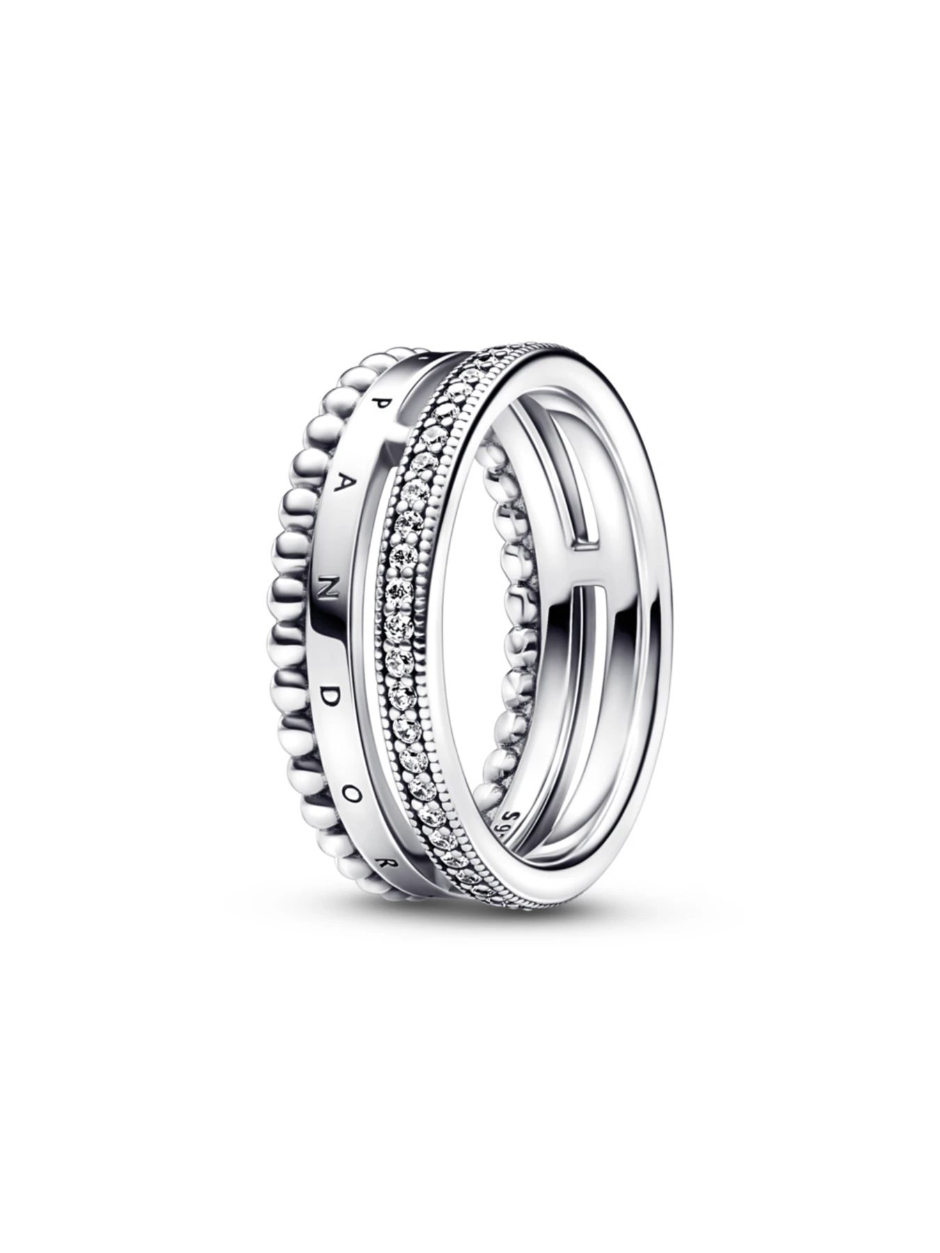 Кольца PANDORA Moments модель 192312C01 Кольца PANDORA Moments модель 192312C01 Фото