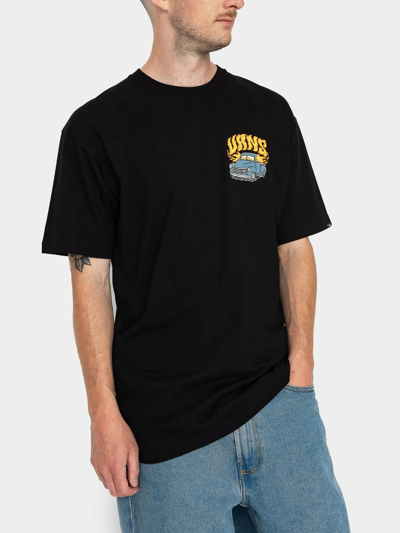 Футболки и поло Vans модель VN0008RKBLK1 Футболки и поло Vans модель VN0008RKBLK1 Фото