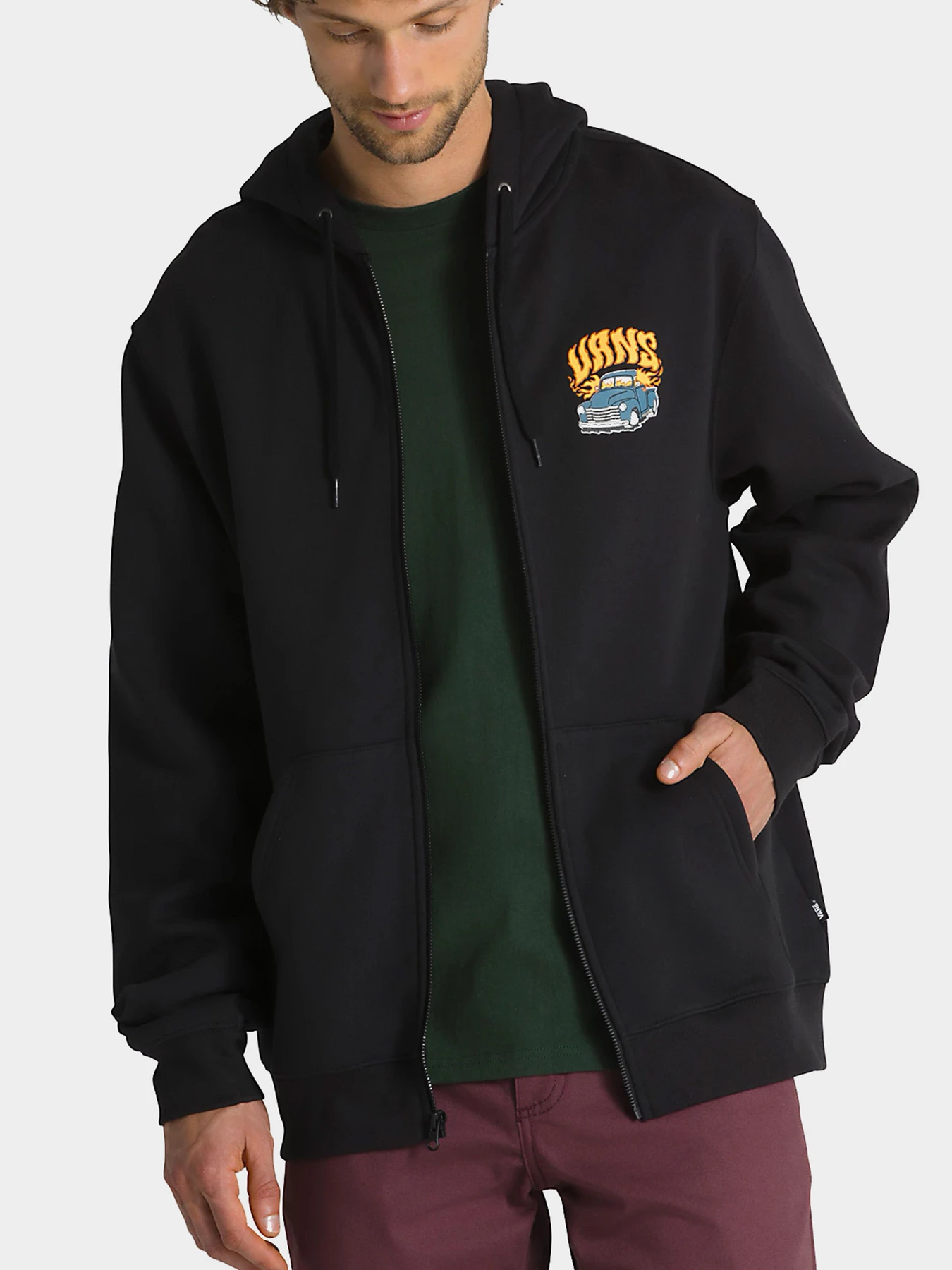 Худи и свитшоты Vans модель VN0008H9BLK1 Худи и свитшоты Vans модель VN0008H9BLK1 Фото