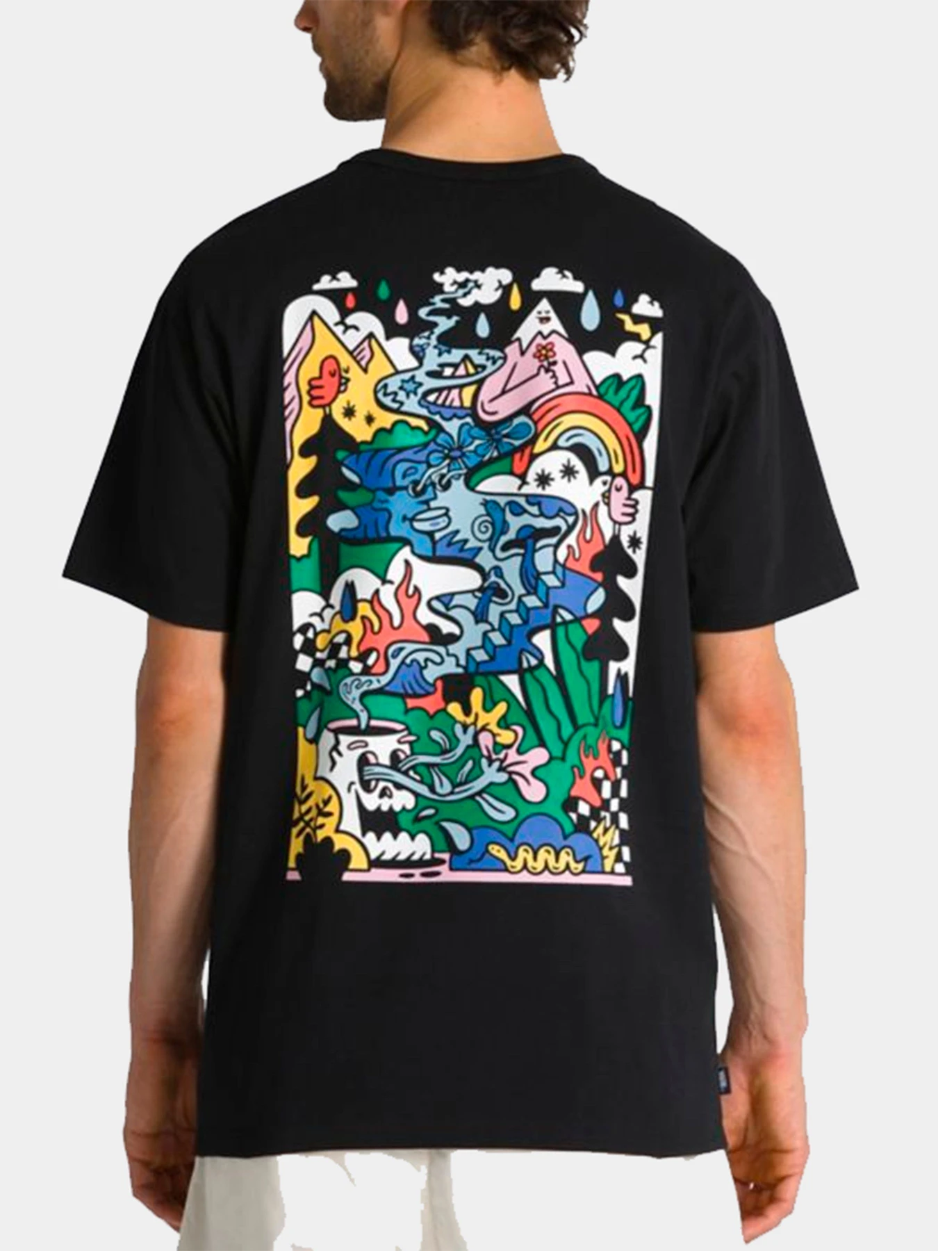 Футболки и поло Vans модель VN0008TXBLK1 Фото