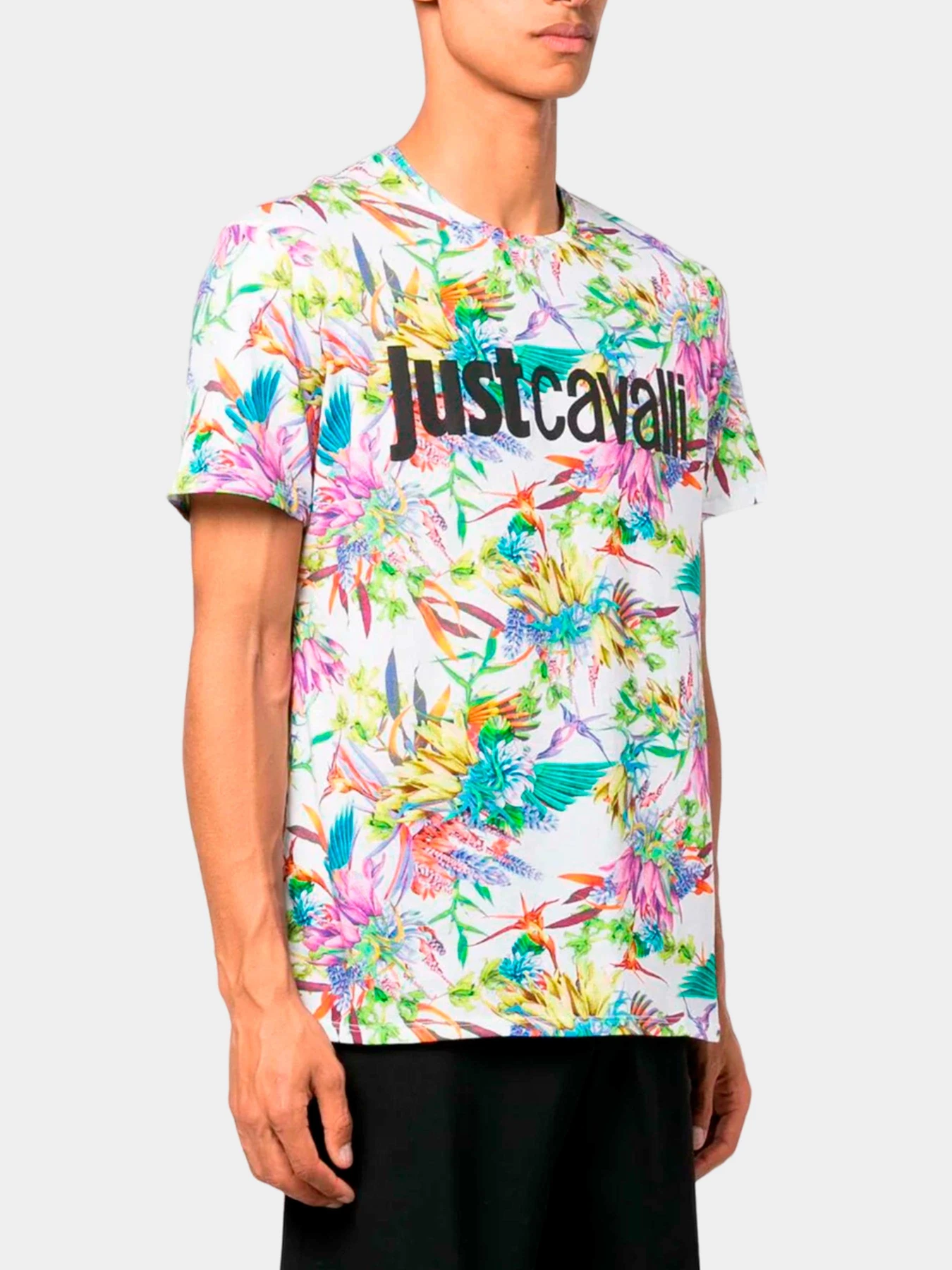 Футболки и поло Just Cavalli модель 74OBH6S4-JS195-003 Футболки и поло Just Cavalli модель 74OBH6S4-JS195-003 Фото