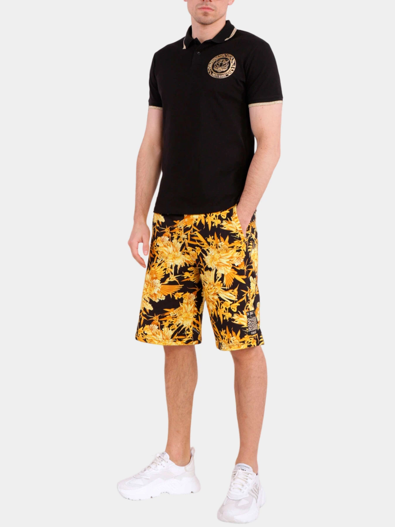 Футболки и поло Just Cavalli модель 74OBGF03-CJ206-G89 Футболки и поло Just Cavalli модель 74OBGF03-CJ206-G89 Фото
