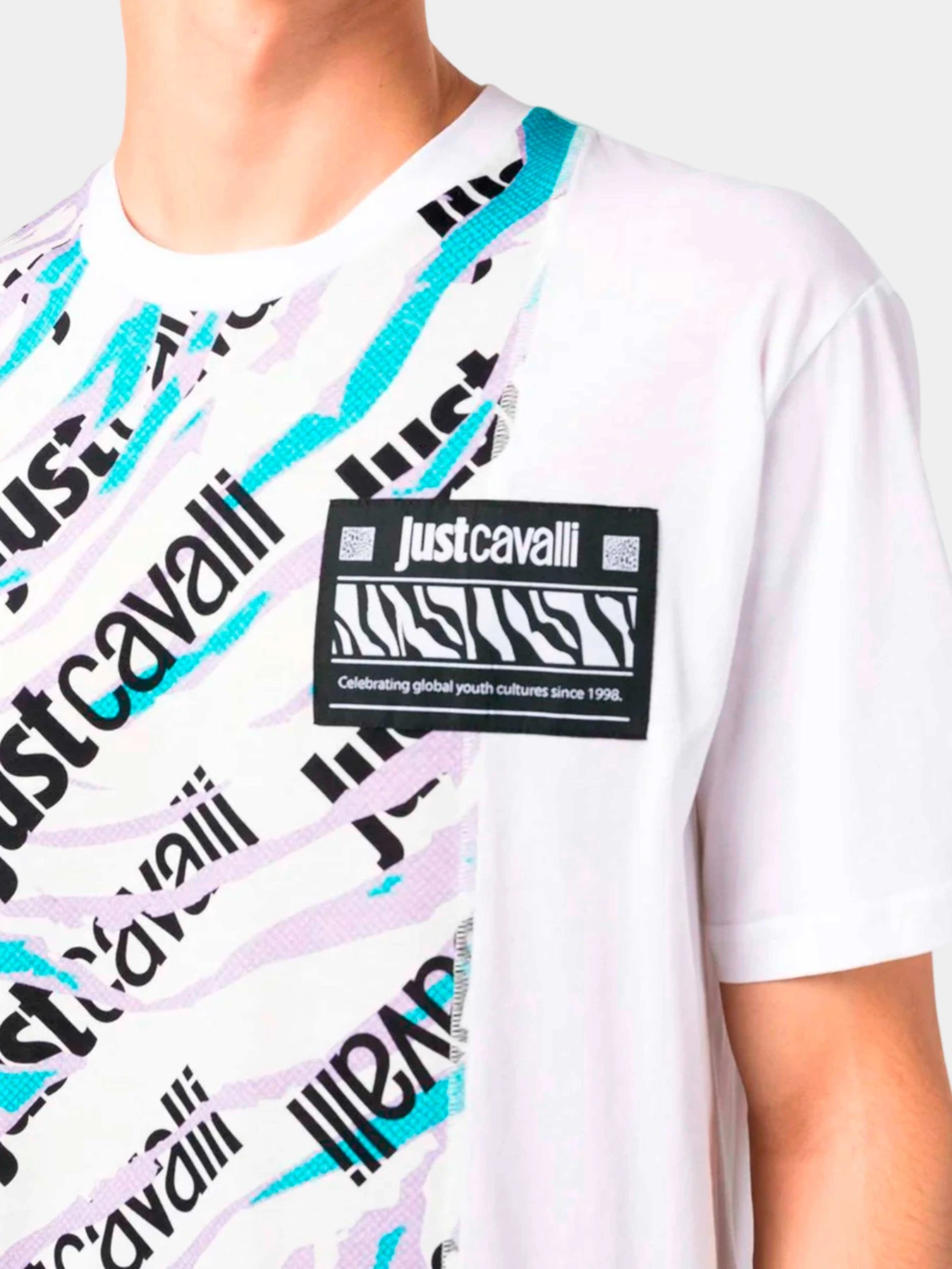 Футболки и поло Just Cavalli модель 74OBH6R1-JS184-223 Футболки и поло Just Cavalli модель 74OBH6R1-JS184-223 Фото