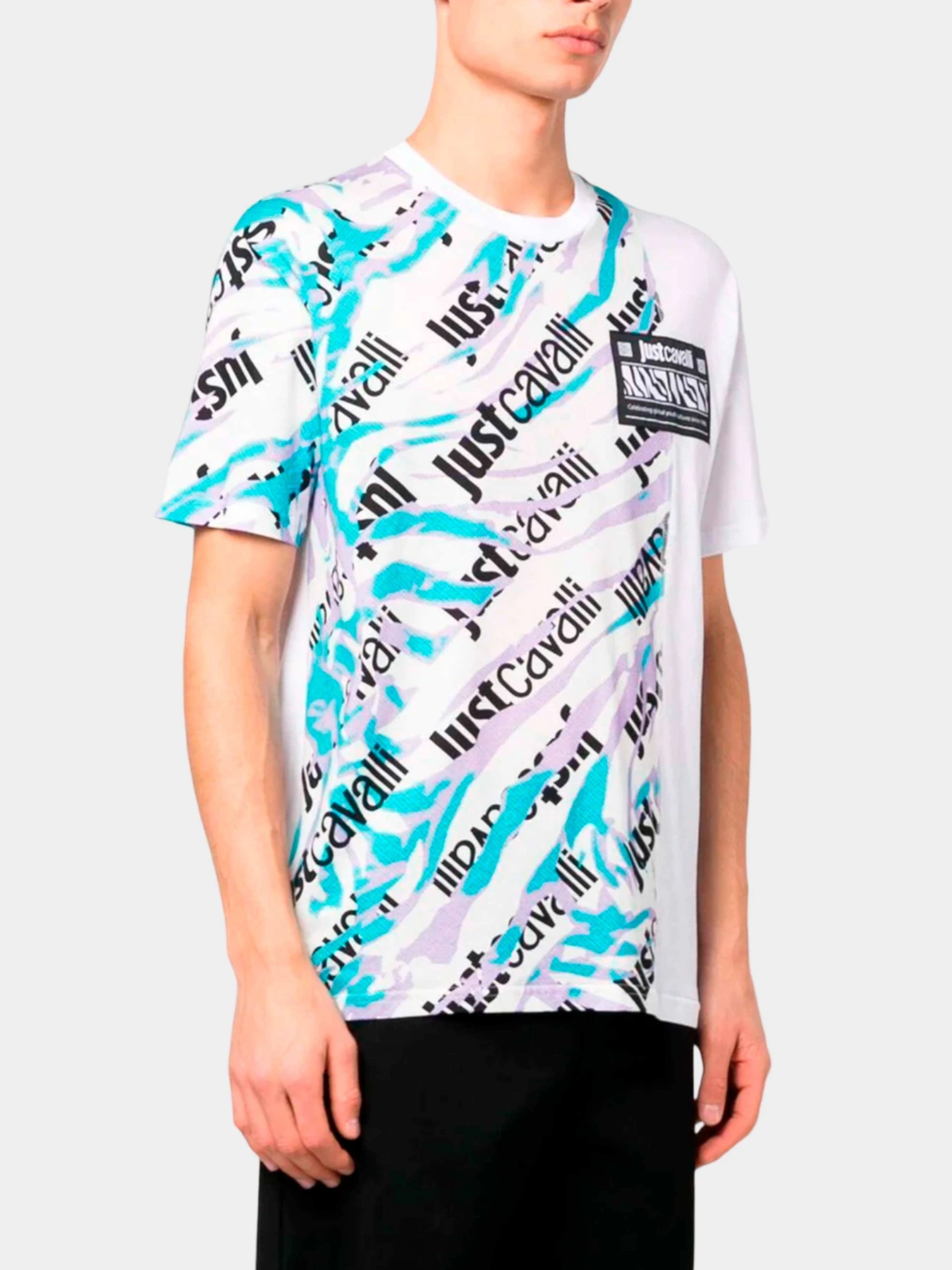 Футболки и поло Just Cavalli модель 74OBH6R1-JS184-223 Футболки и поло Just Cavalli модель 74OBH6R1-JS184-223 Фото