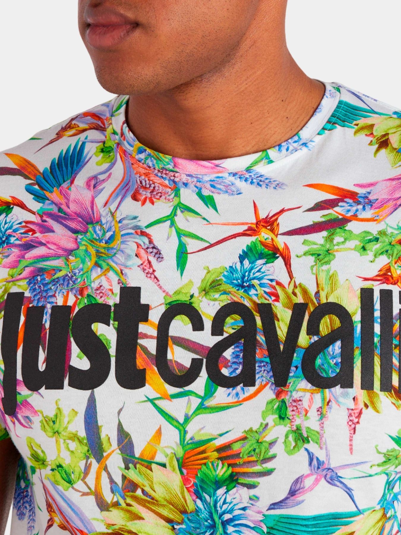 Футболки и поло Just Cavalli модель 74OBH6S4-JS195-899 Футболки и поло Just Cavalli модель 74OBH6S4-JS195-899 Фото