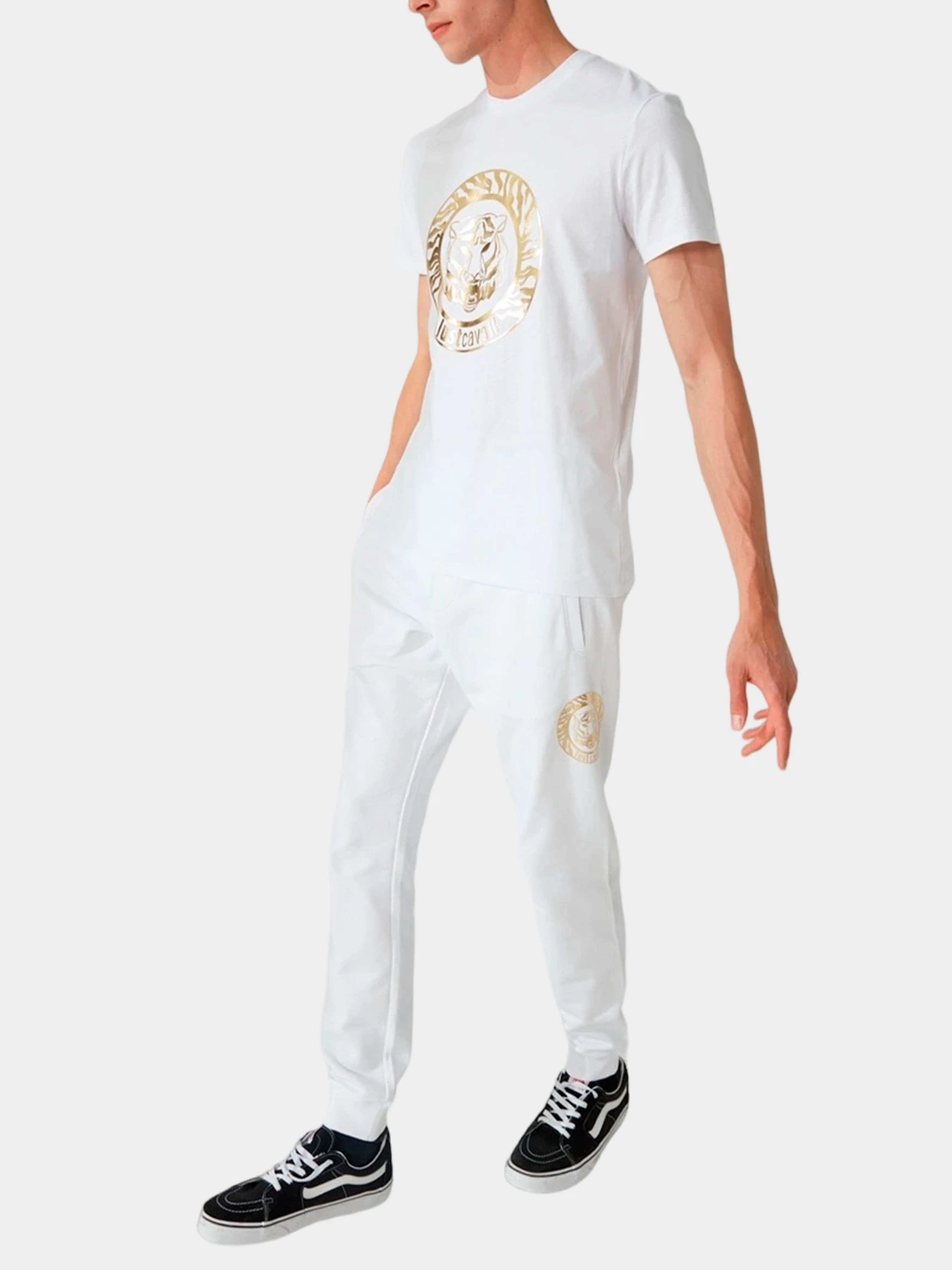 Футболки и поло Just Cavalli модель 74OBHF02-CJ200-G03 Футболки и поло Just Cavalli модель 74OBHF02-CJ200-G03 Фото