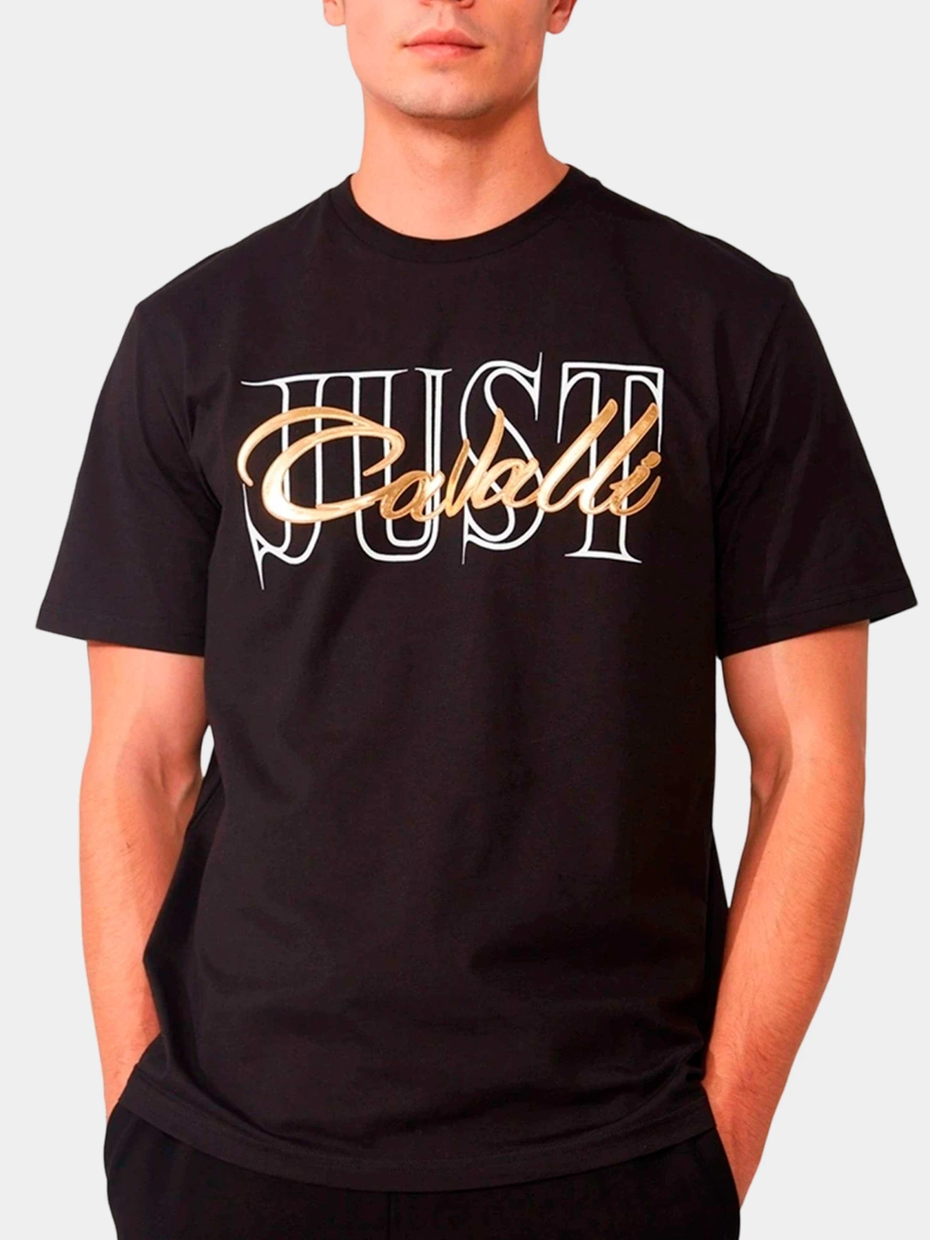 Футболки и поло Just Cavalli модель 74OBHF17-CJ200-G89 Футболки и поло Just Cavalli модель 74OBHF17-CJ200-G89 Фото