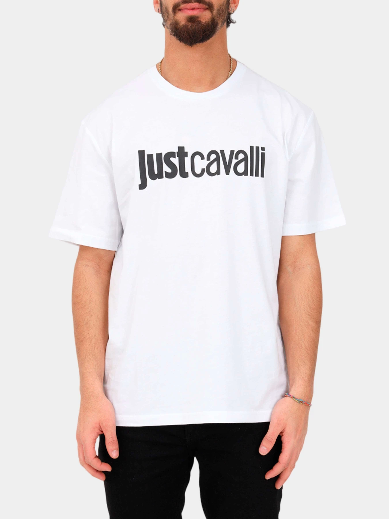 Футболки и поло Just Cavalli модель 74OBHG00-CJ300-003 Футболки и поло Just Cavalli модель 74OBHG00-CJ300-003 Фото