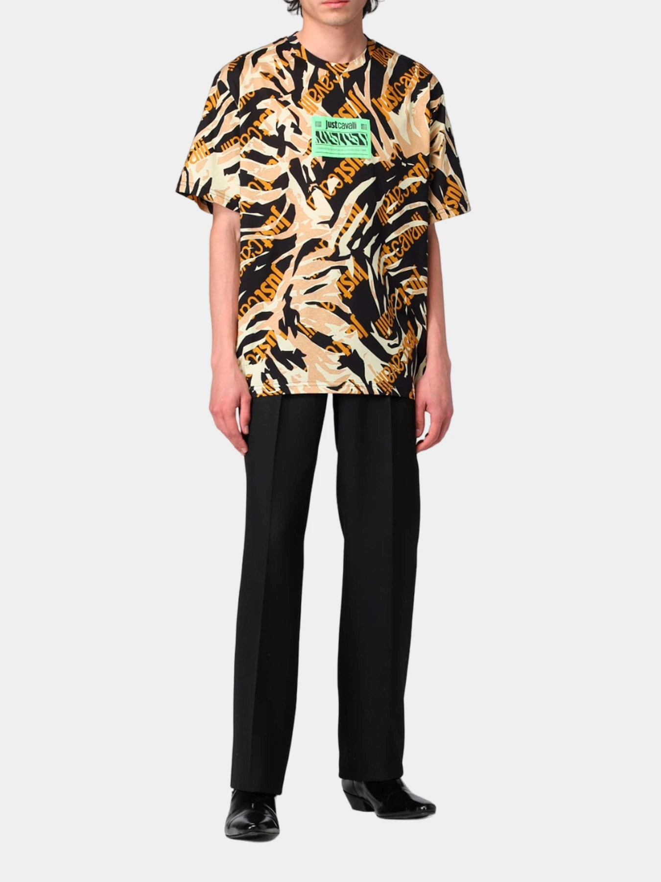 Футболки и поло Just Cavalli модель 74OBH6R0-JS184-738 Футболки и поло Just Cavalli модель 74OBH6R0-JS184-738 Фото