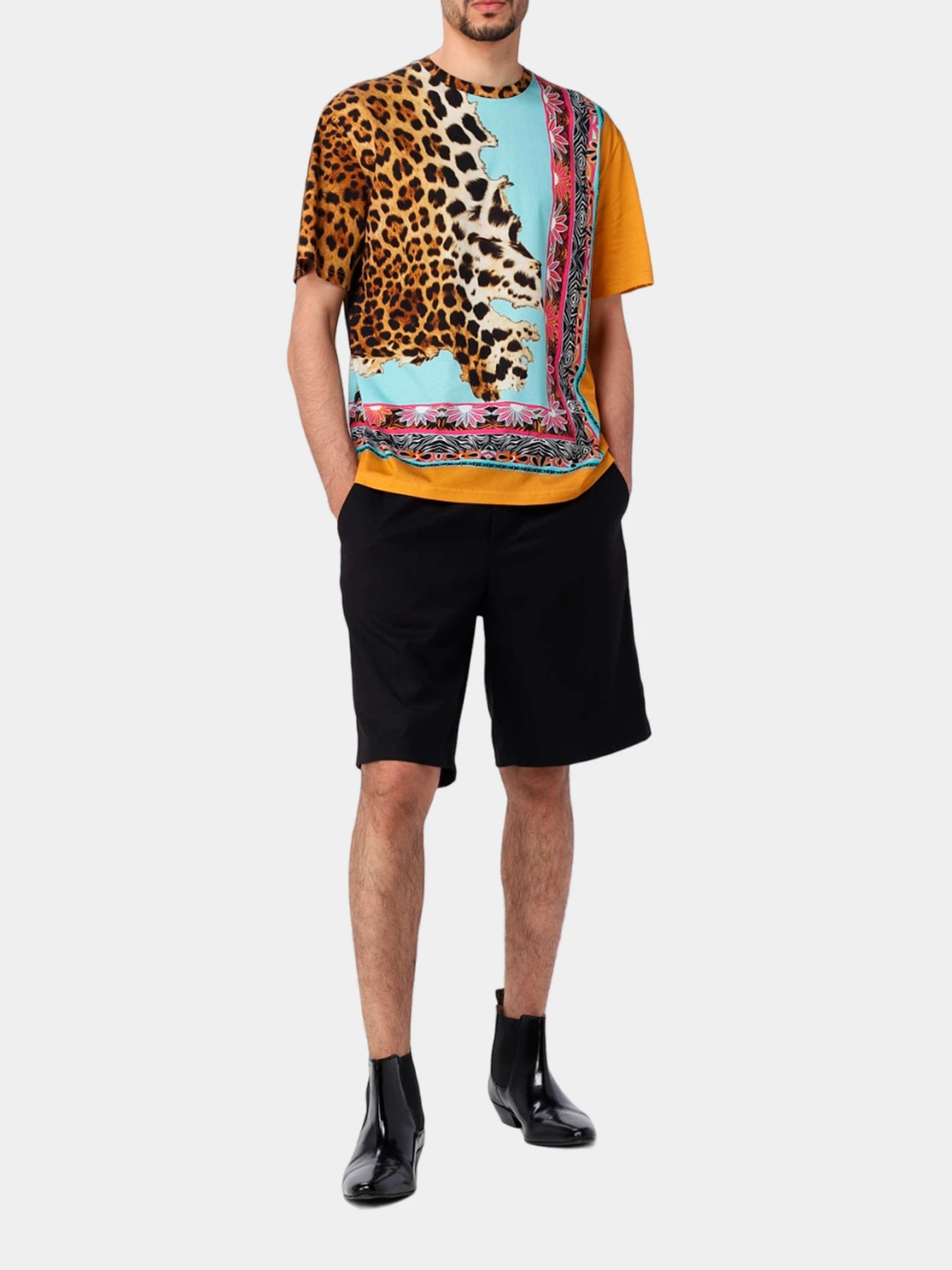 Футболки и поло Just Cavalli модель 74OBH6RL-JS197-216 Футболки и поло Just Cavalli модель 74OBH6RL-JS197-216 Фото