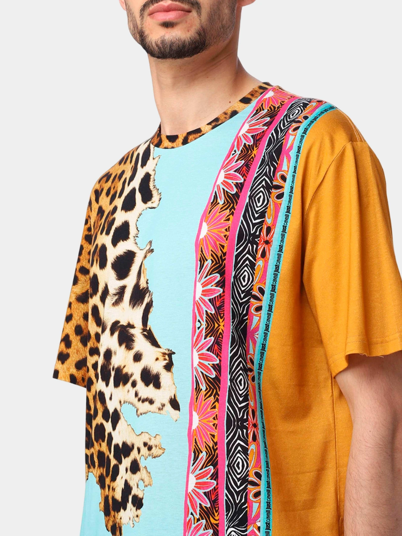 Футболки и поло Just Cavalli модель 74OBH6RL-JS197-216 Футболки и поло Just Cavalli модель 74OBH6RL-JS197-216 Фото